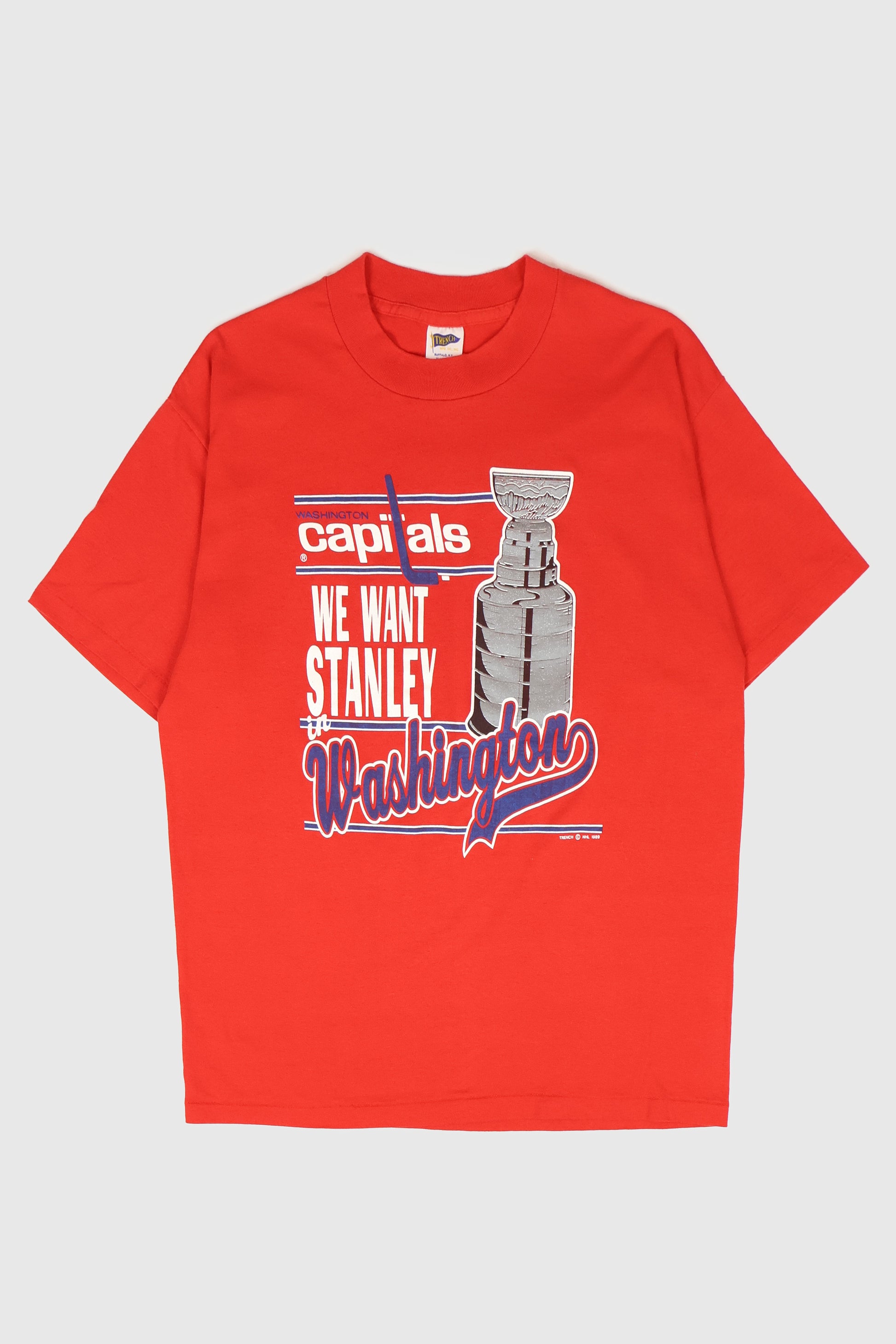 Vintage Washington Capitals We Want Stanley Tee Image 0