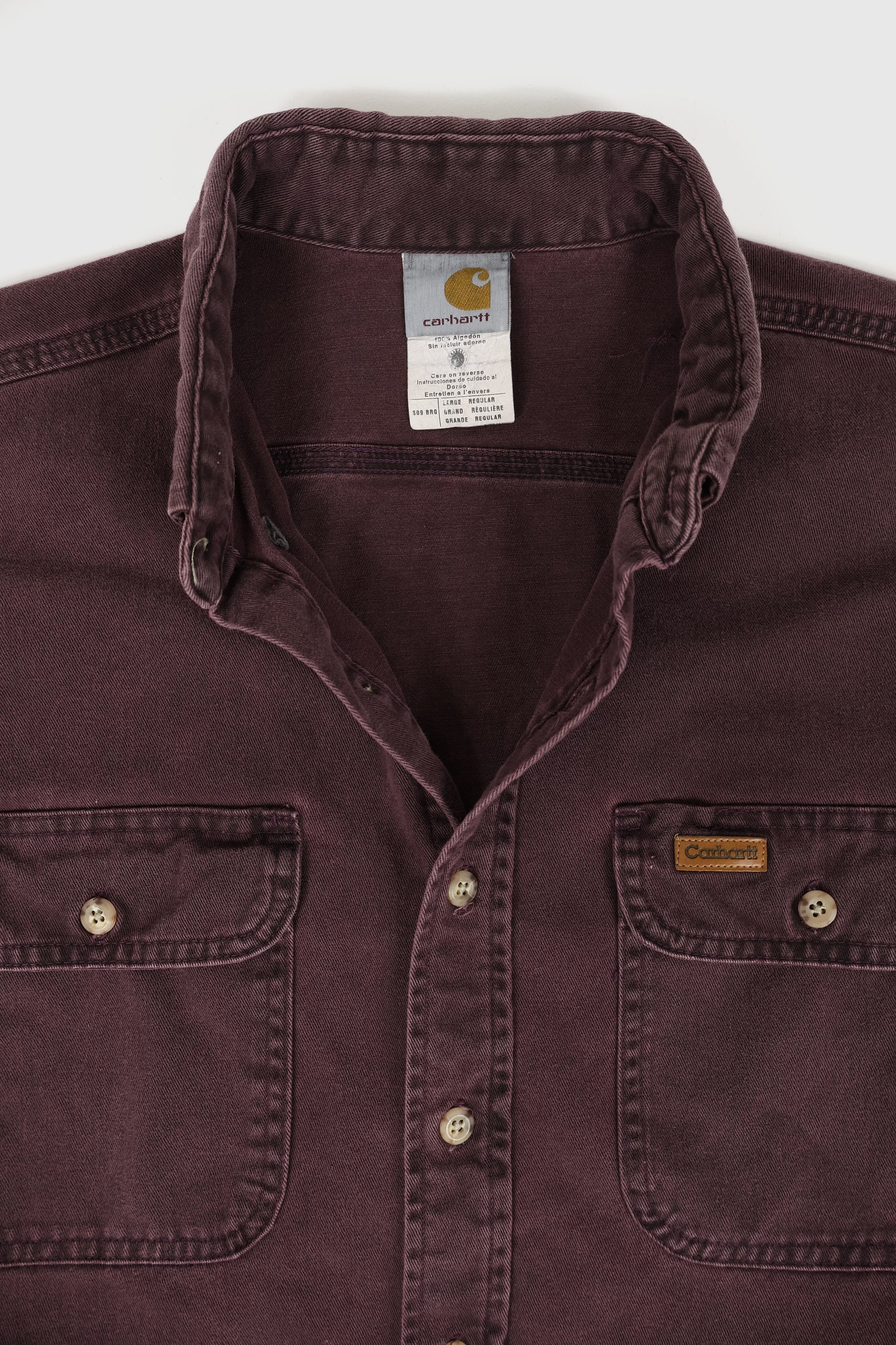 Vintage Carhartt Button-Down Shirt Image 2