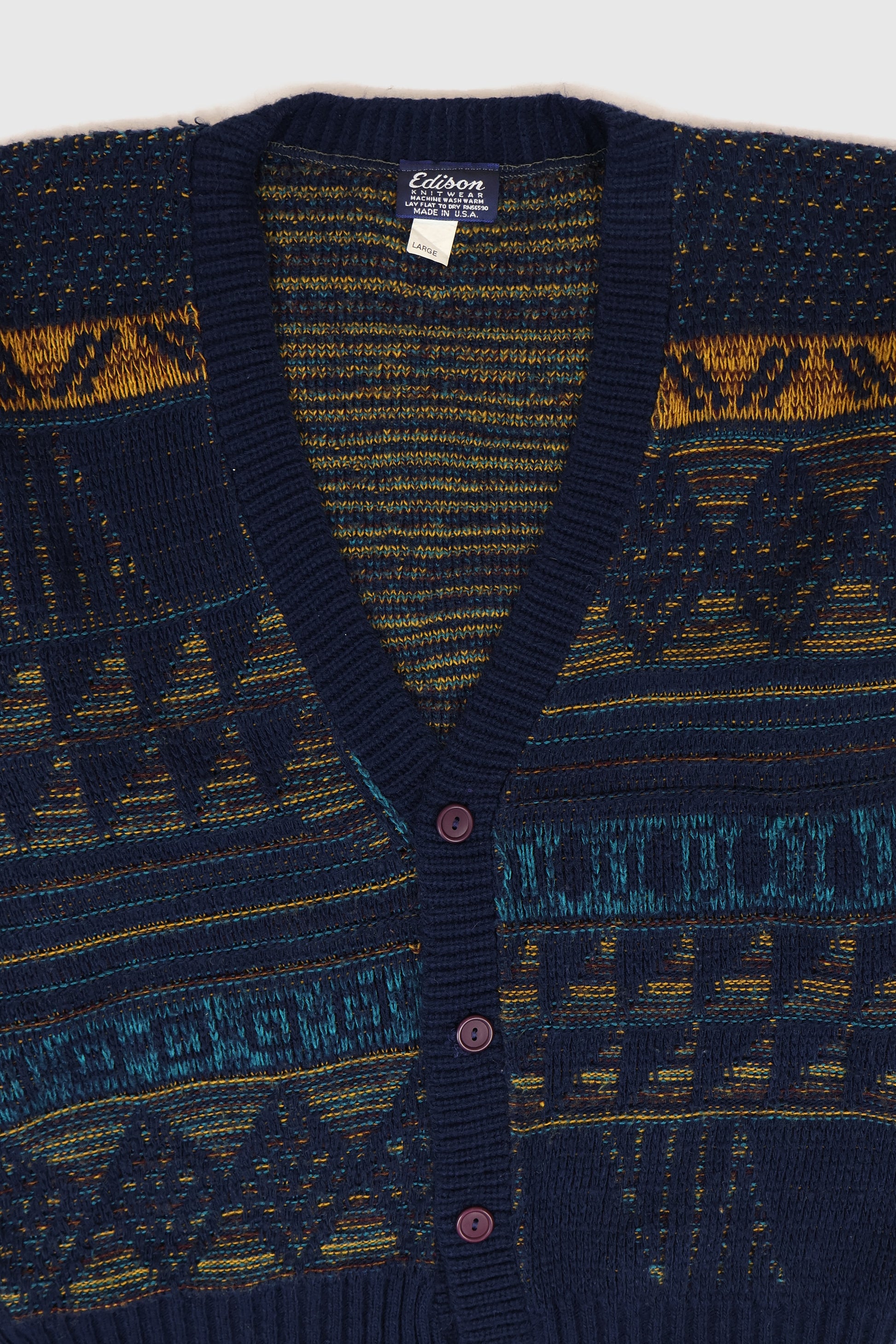 Vintage Cardigan Sweater 02 Image 2