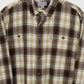 Vintage Carhartt Plaid Button-Down Shirt