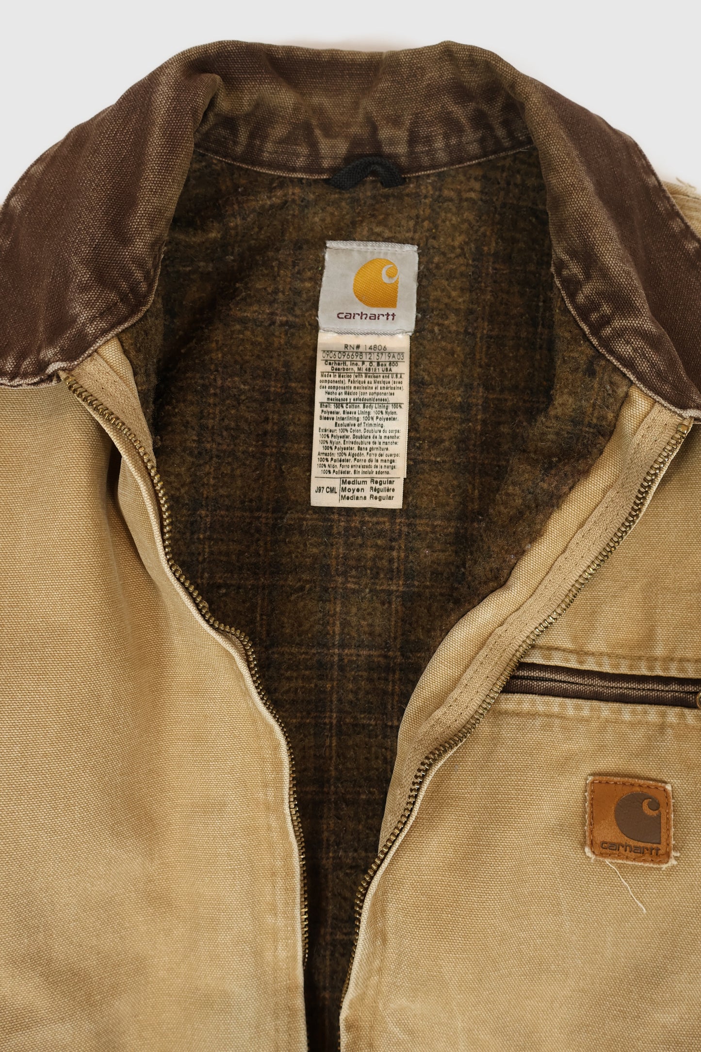 Vintage Carhartt Distressed Jacket Image 3