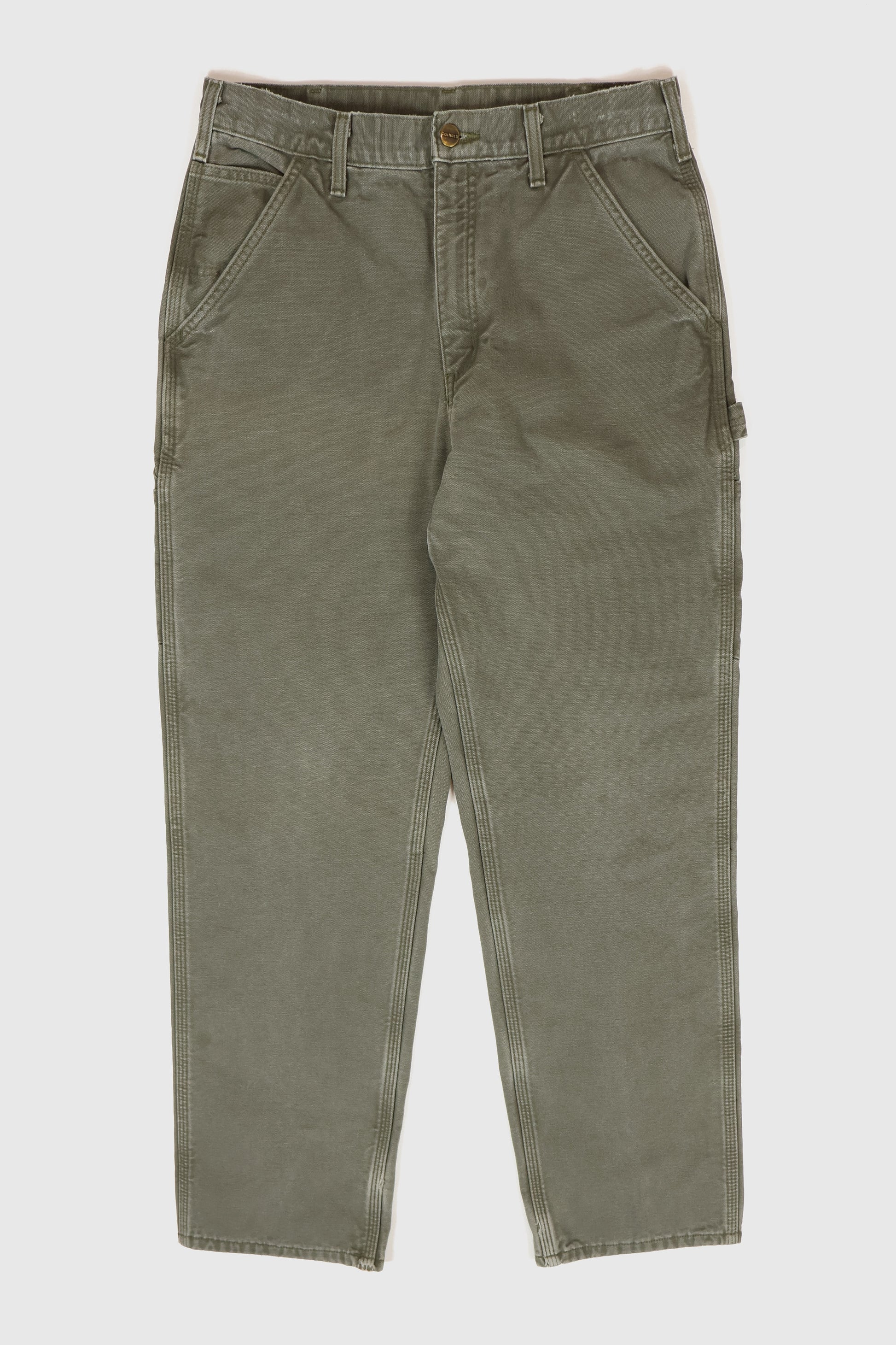 Vintage Carhartt Flannel Lined Carpenter Jeans Image 0