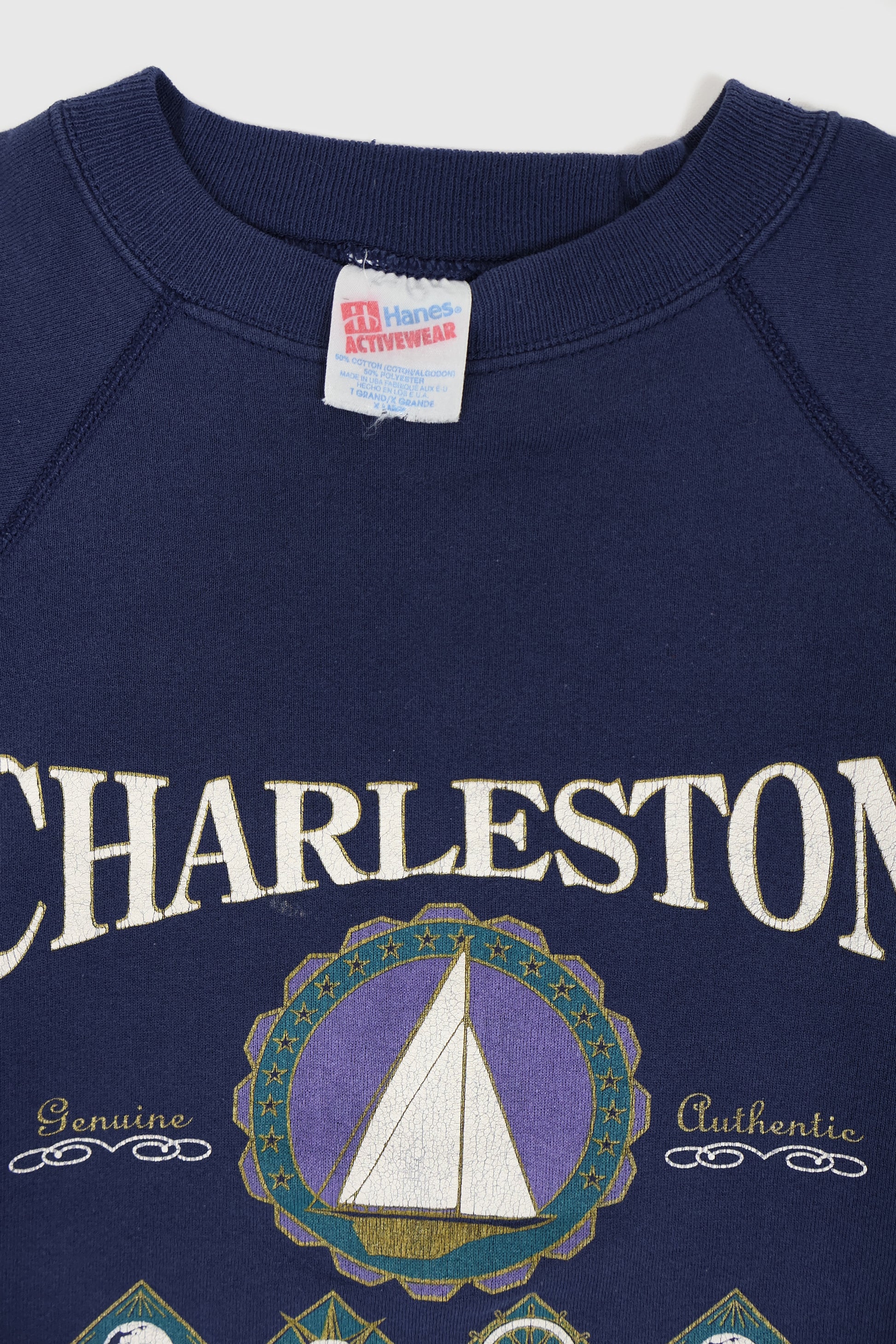 Vintage Charleston South Carolina Crewneck Image 2