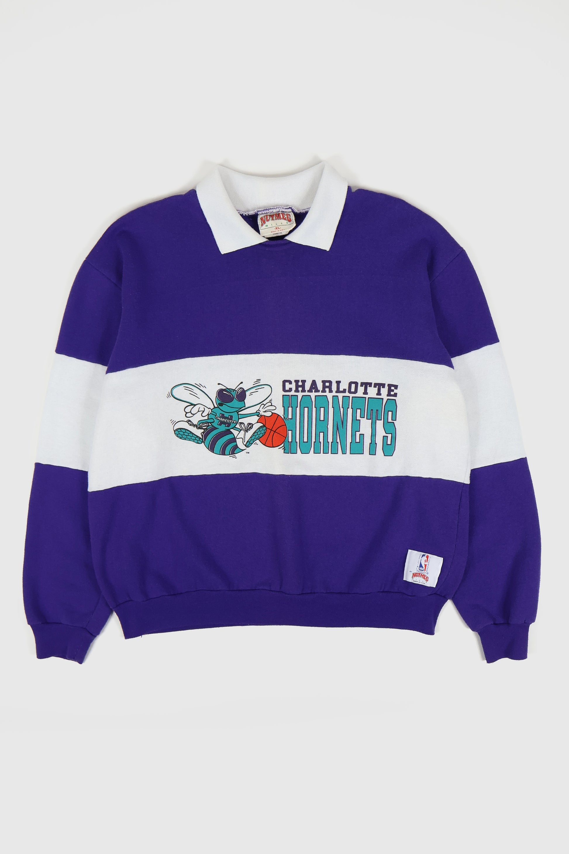 Vintage Charlotte Hornets Crewneck Image 0