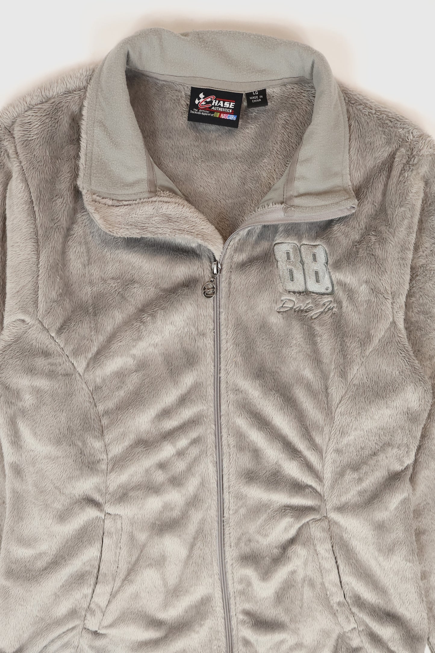 Vintage Dale Earnhardt Jr. Full Zip Fleece Jacket Image 1