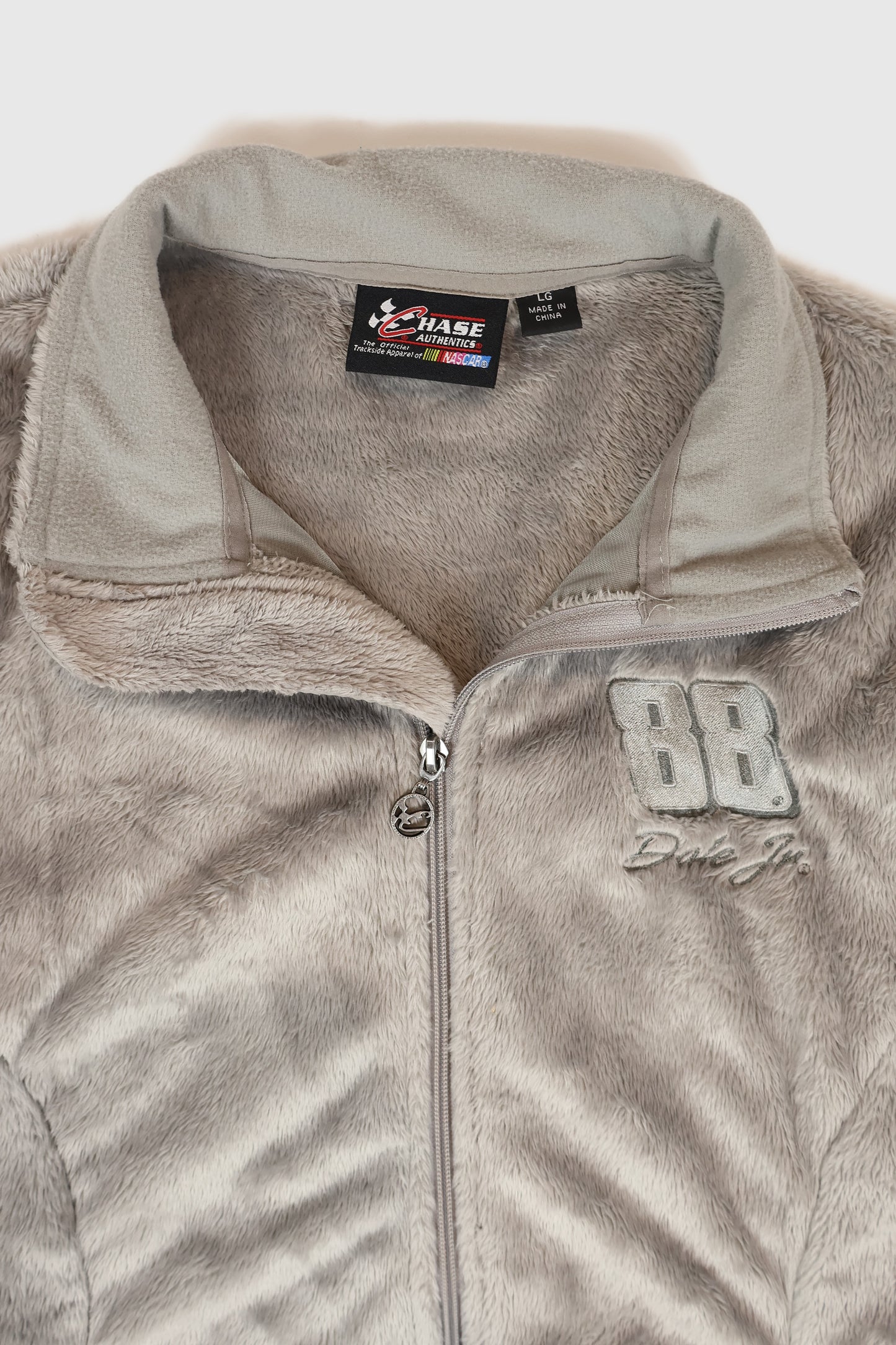 Vintage Dale Earnhardt Jr. Full Zip Fleece Jacket Image 2