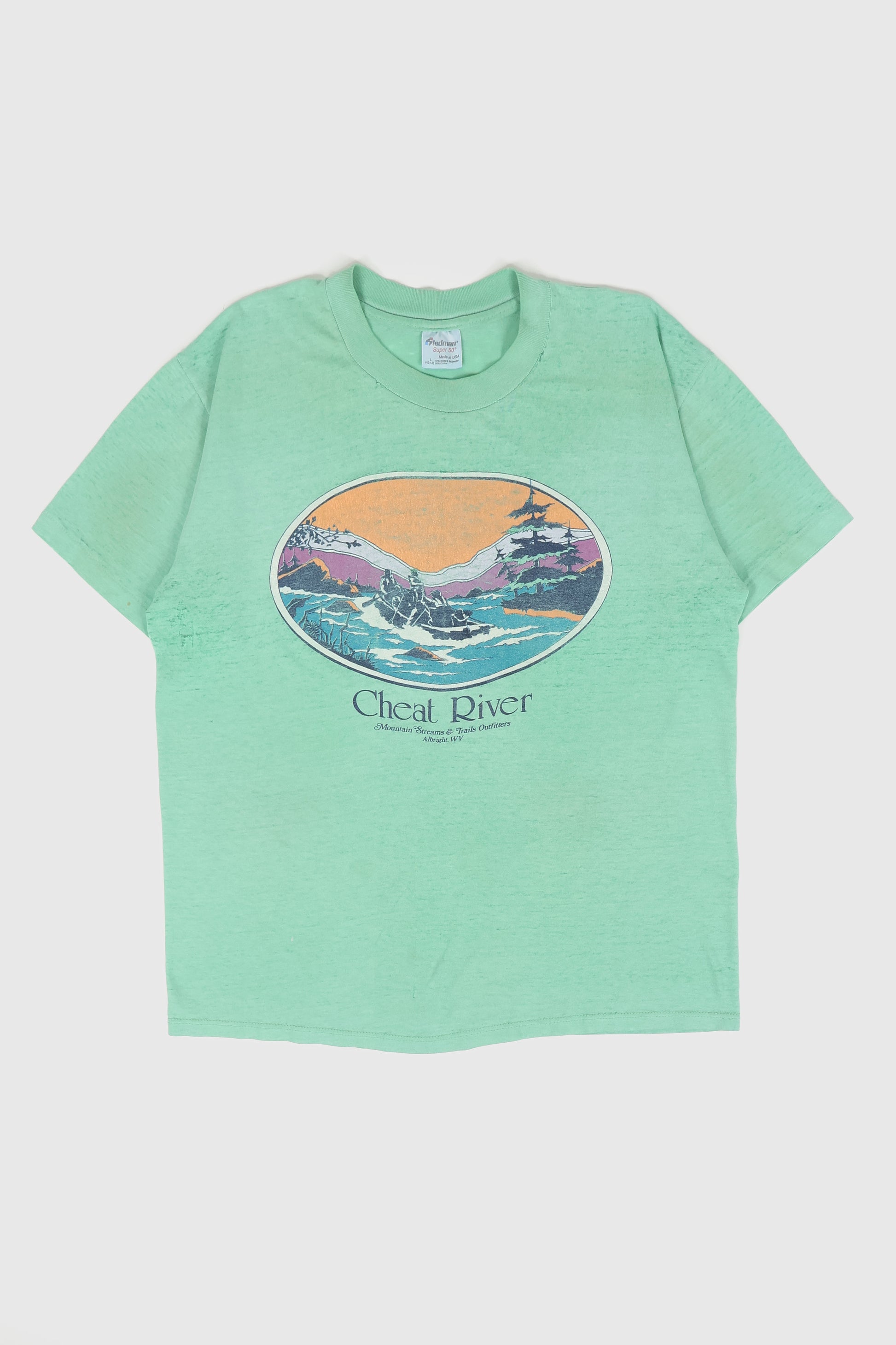 Vintage Threadbare Cheat River Tee Image 0