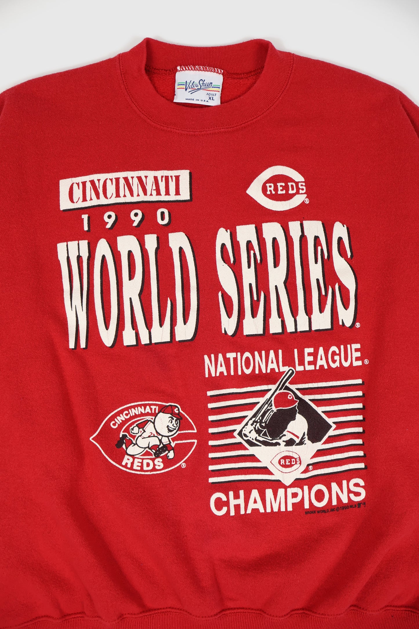 Vintage Cincinnati Reds 1990 World Series Crewneck