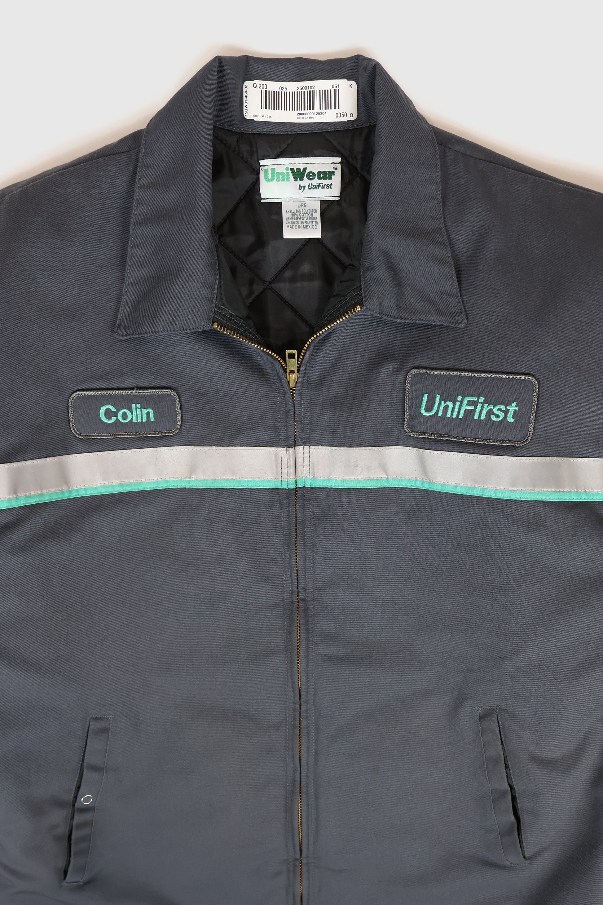 Vintage Full Zip Workwear Jacket Image 2