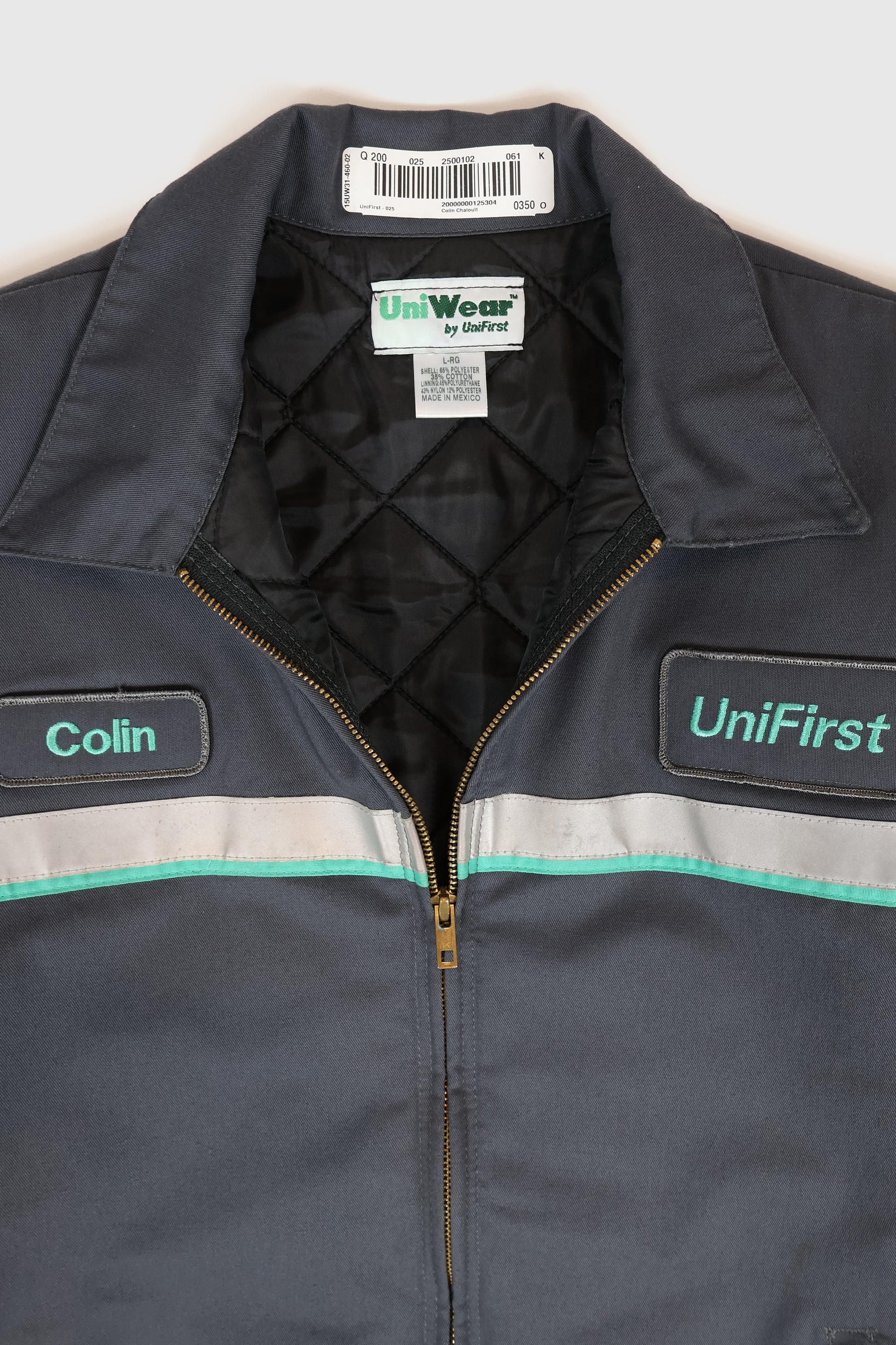 Vintage Full Zip Workwear Jacket Image 3