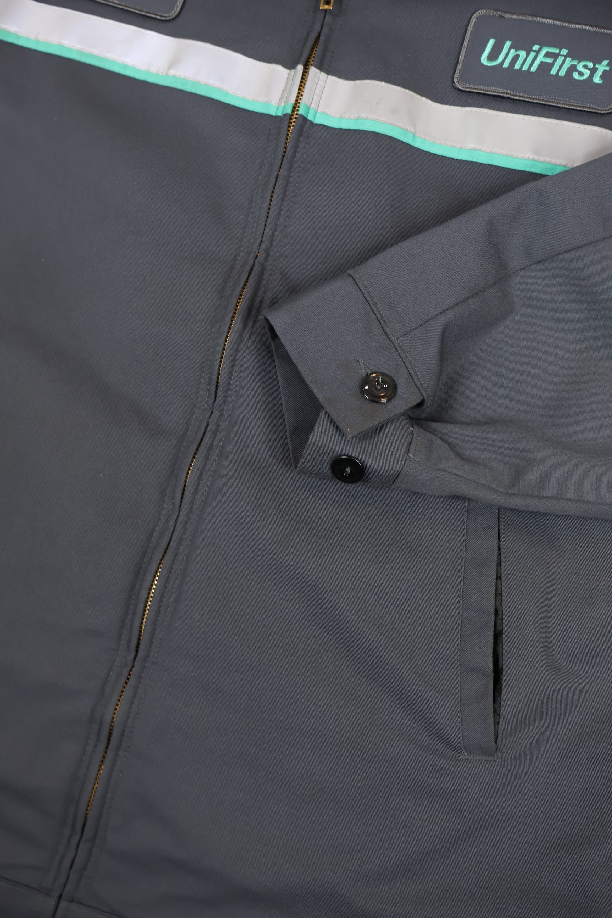 Vintage Full Zip Workwear Jacket Image 4