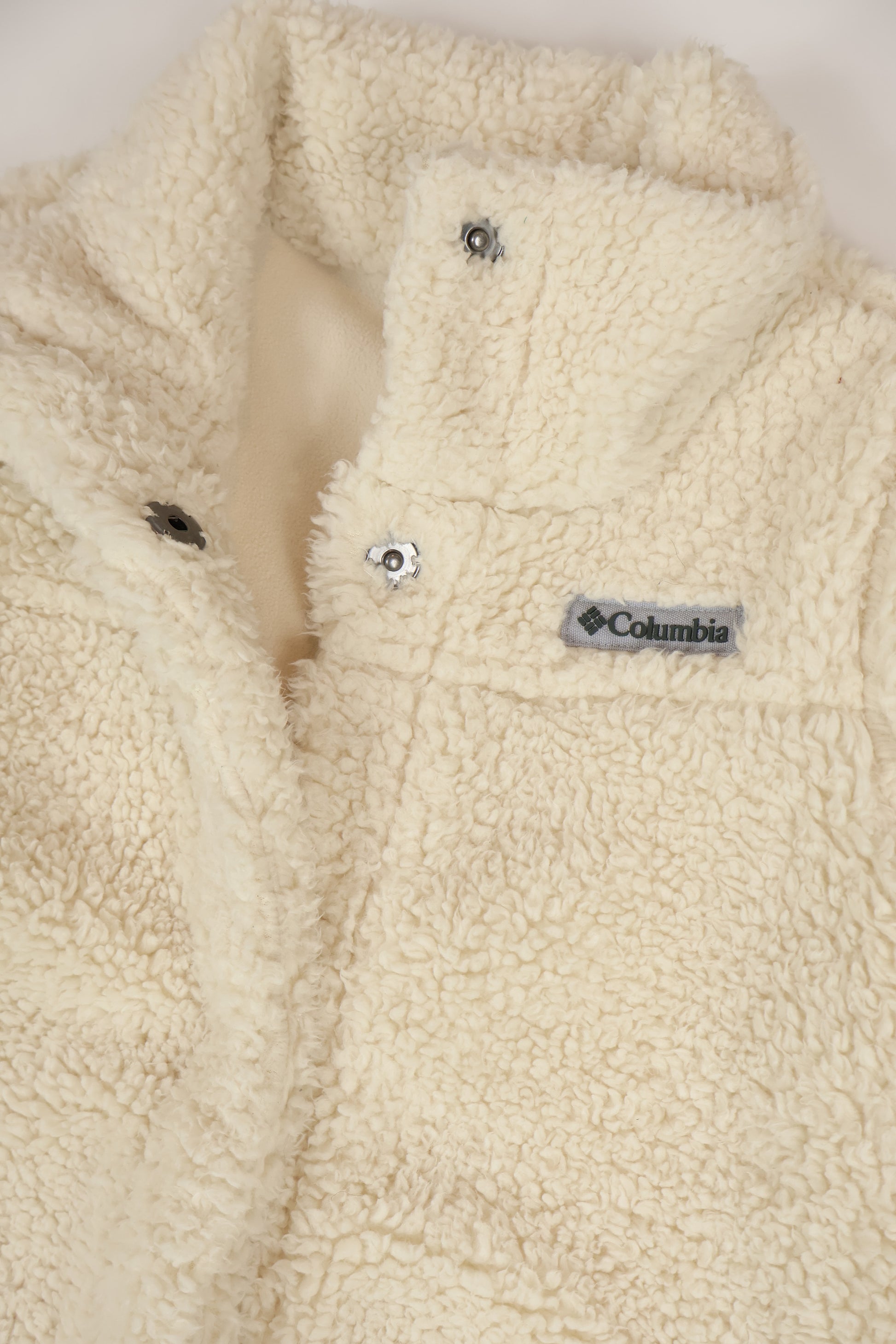 Vintage Columbia Snap Button Fleece Jacket Image 3