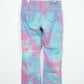 Reworked Low Rise Cotton Candy Dyed Jeans