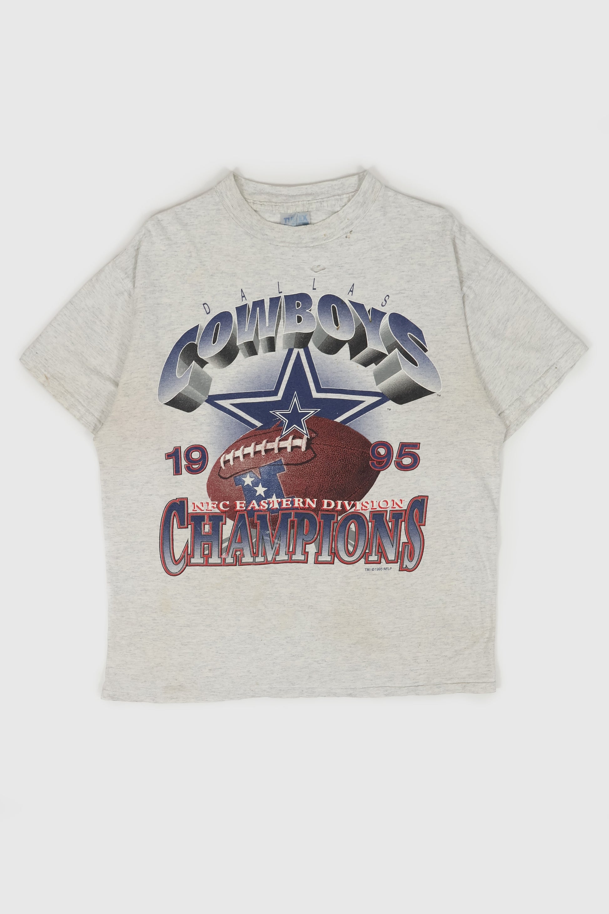 Vintage Dallas Cowboys 1995 NFC East Champions Tee Image 0