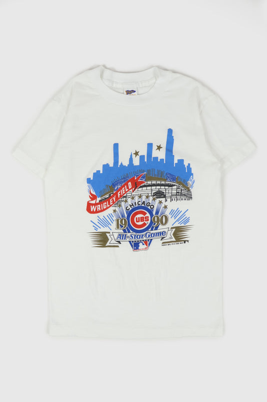 Vintage Chicago Cubs 1990 All-Star Game Tee Image 0