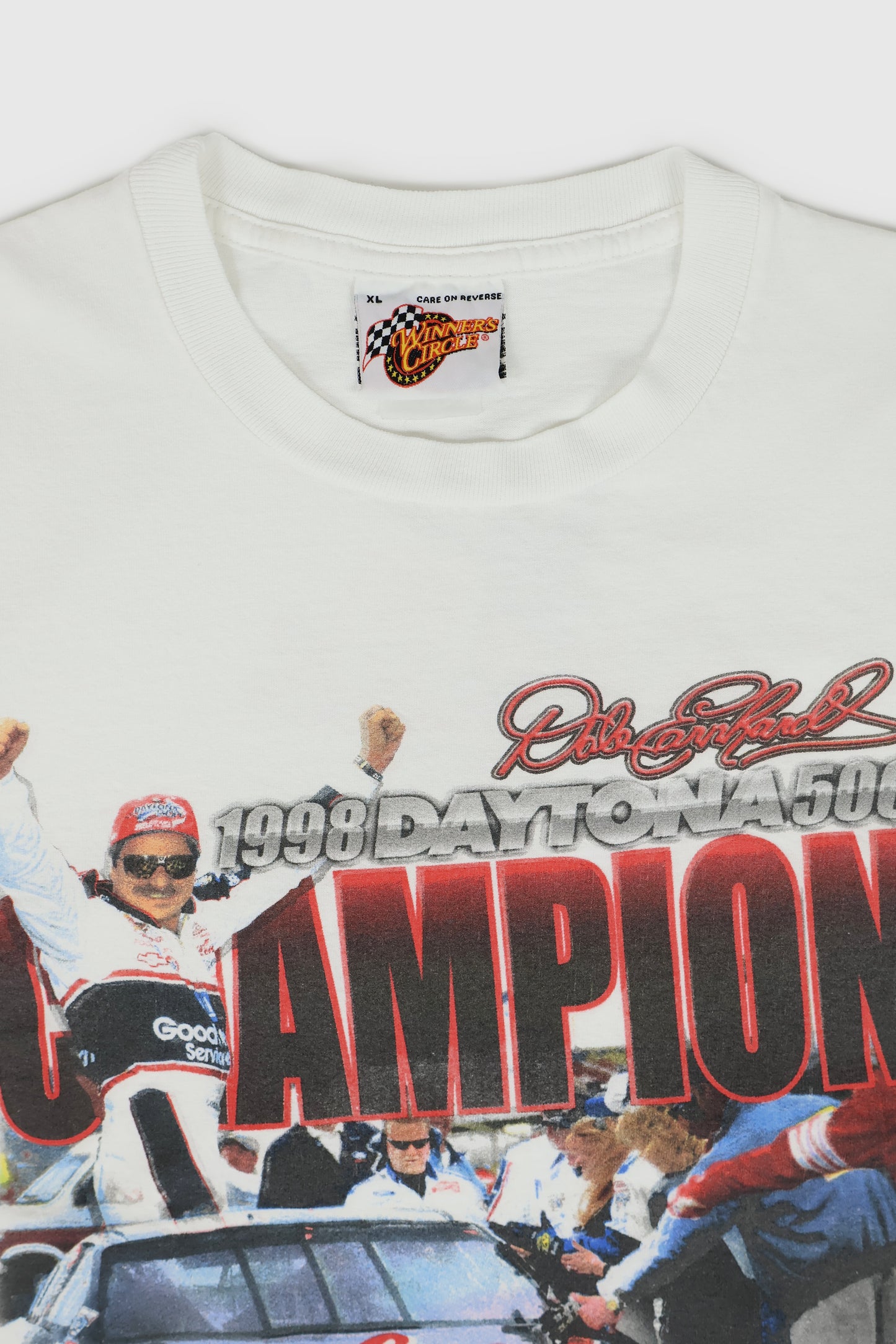 Vintage Dale Earnhardt 1998 Daytona 500 Champion Tee