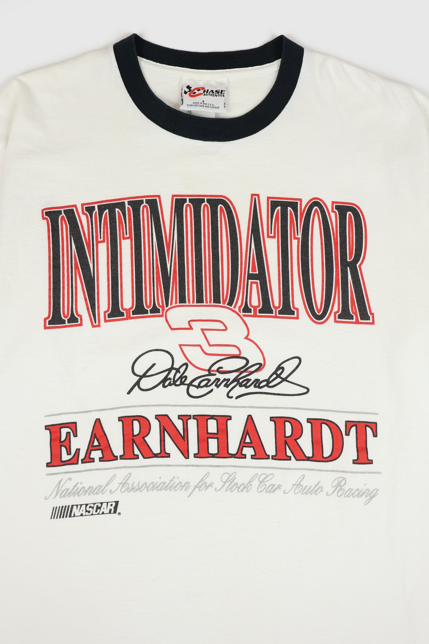 Vintage Dale Earnhardt The Intimidator Ringer Tee Image 1