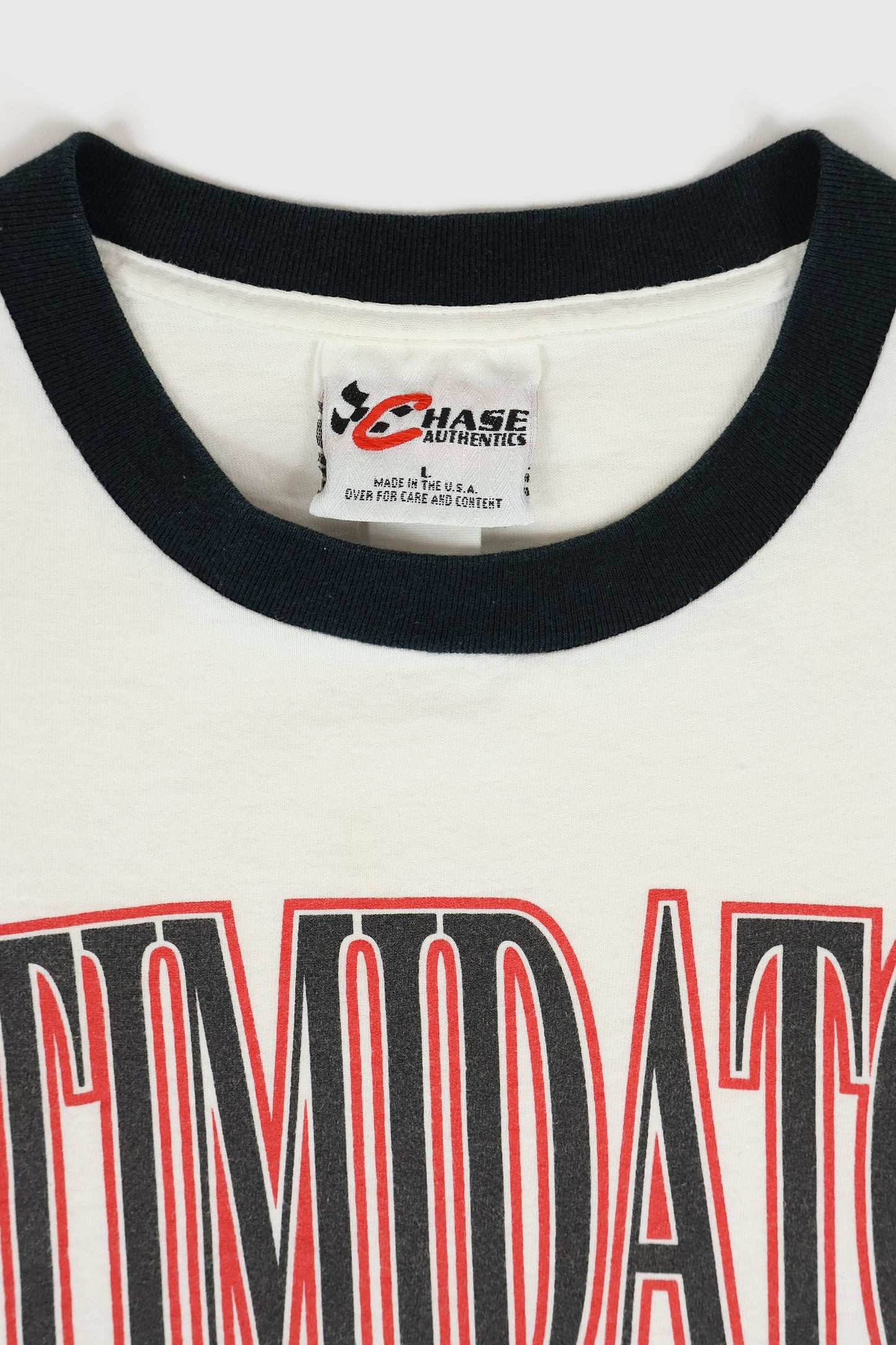 Vintage Dale Earnhardt The Intimidator Ringer Tee Image 2