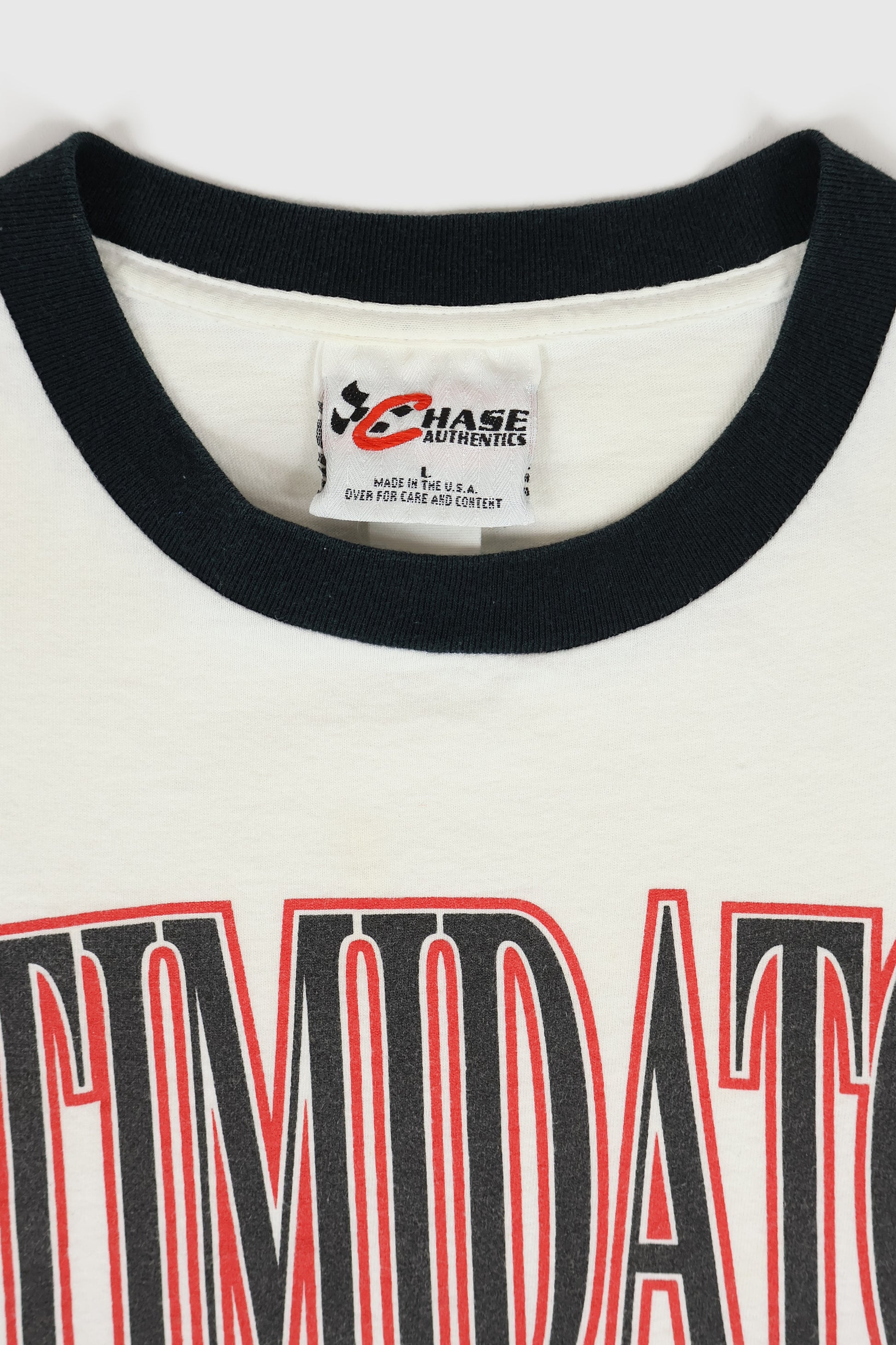 Vintage Dale Earnhardt The Intimidator Ringer Tee Image 2