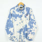 Vintage Bleached Denim Havana Cappuccino Button-Down