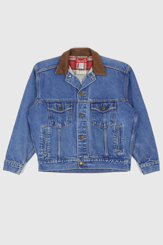 Vintage Distressed Denim Jacket