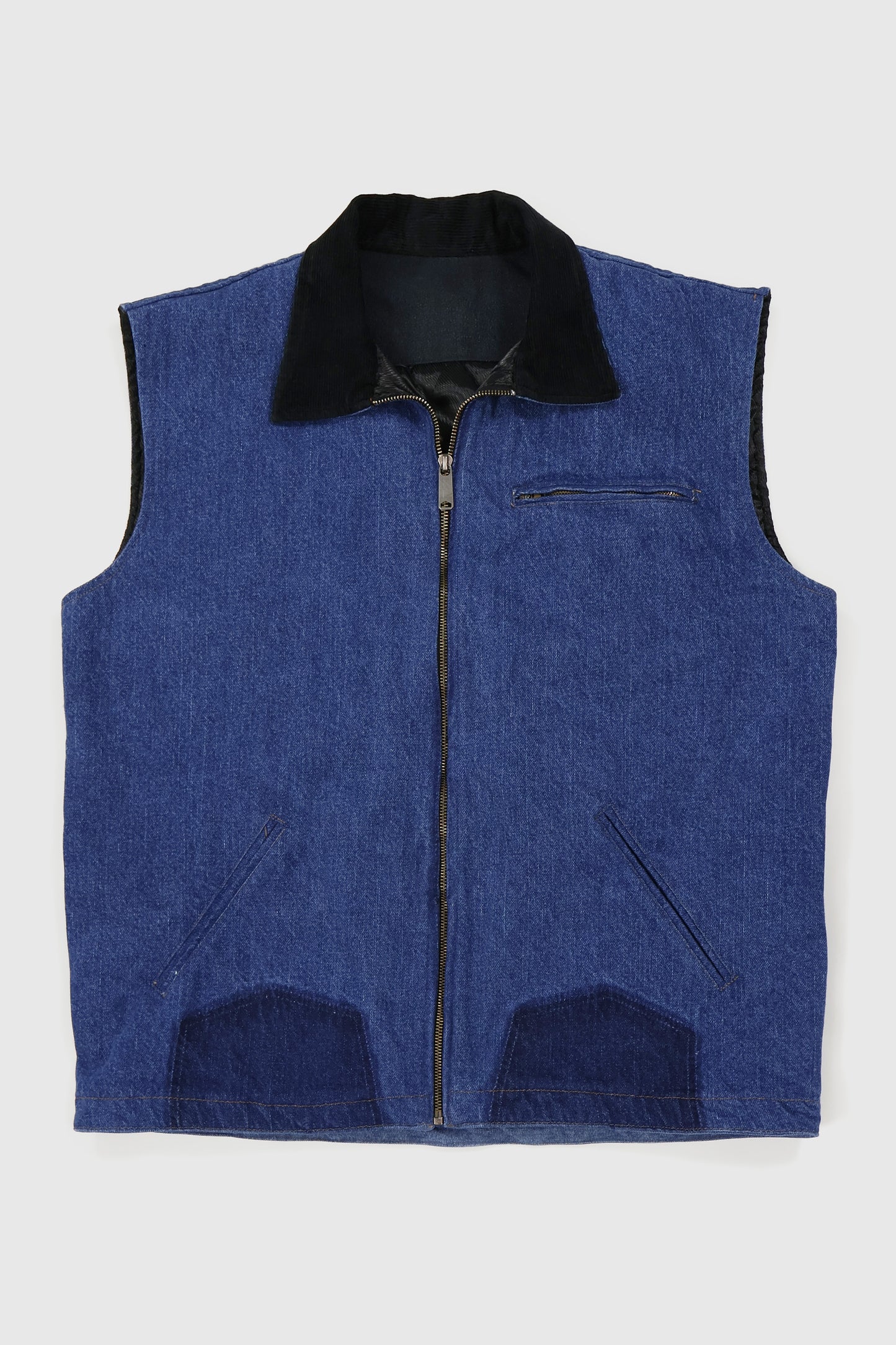 Reworked Denim Vest