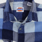 Vintage Dickies Flannel Button-Down Shirt Image 2