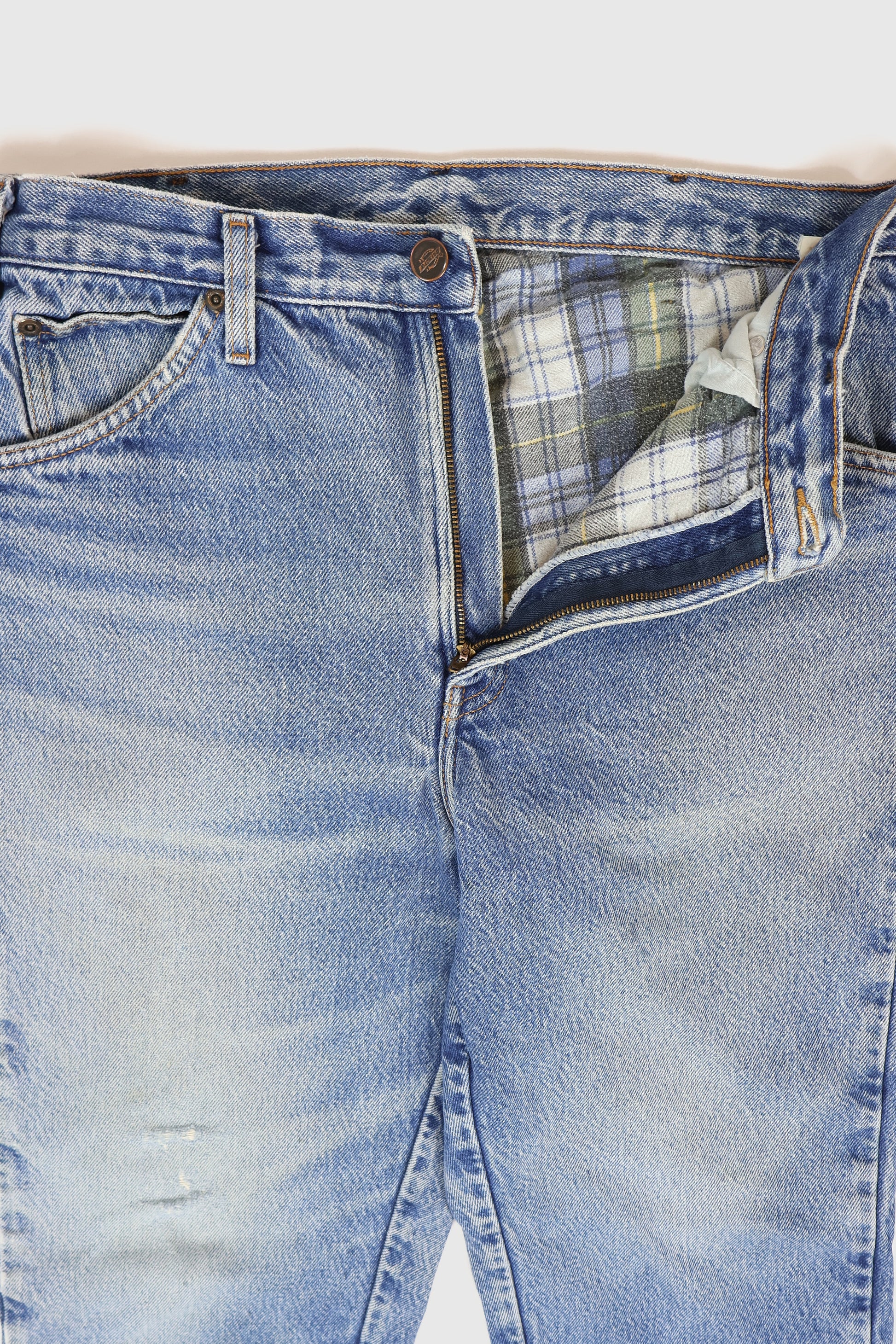 Vintage Dickies Flannel Lined Jeans Image 4