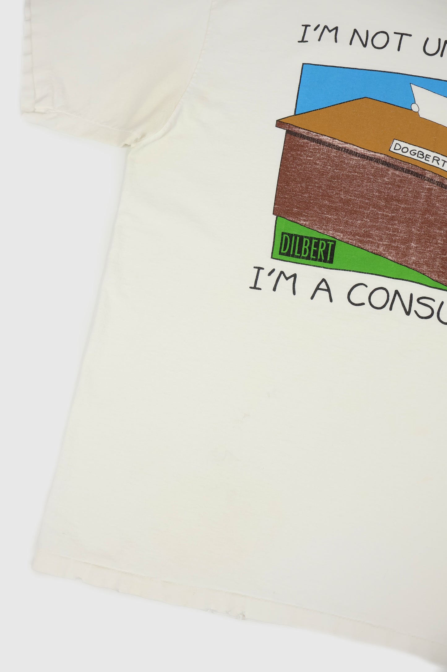 Vintage Dilbert I'm a Consultant Tee Image 3