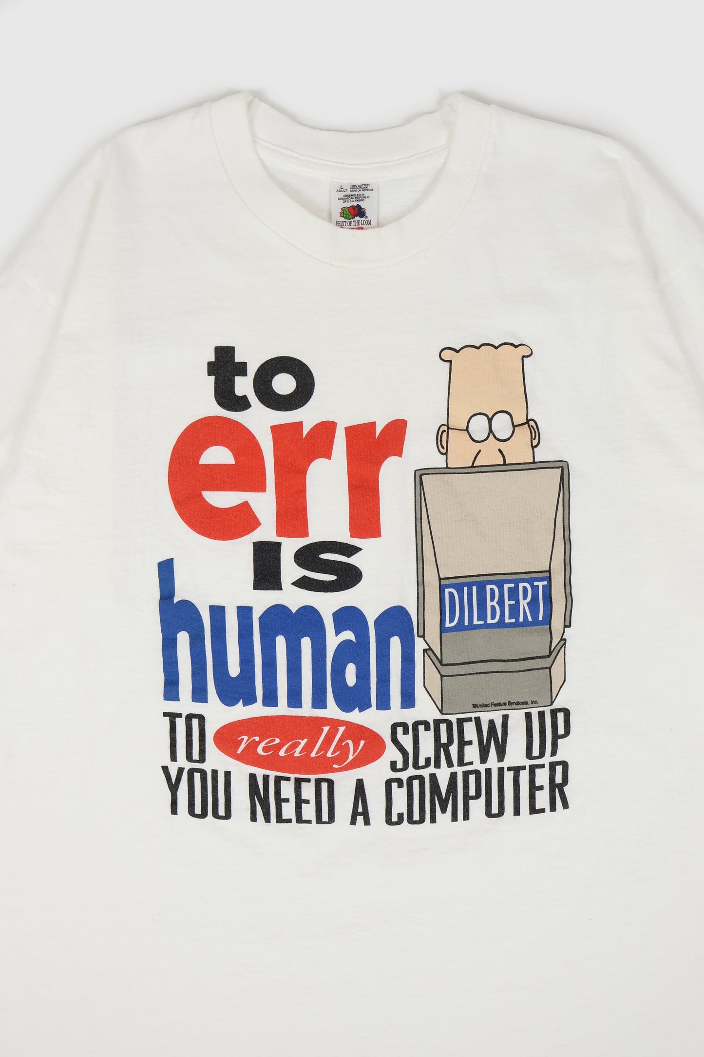 Vintage Dilbert Tee Image 1