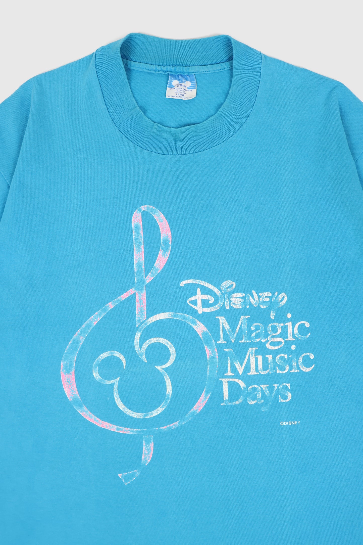 Vintage Faded Disney Magic Music Days Tee