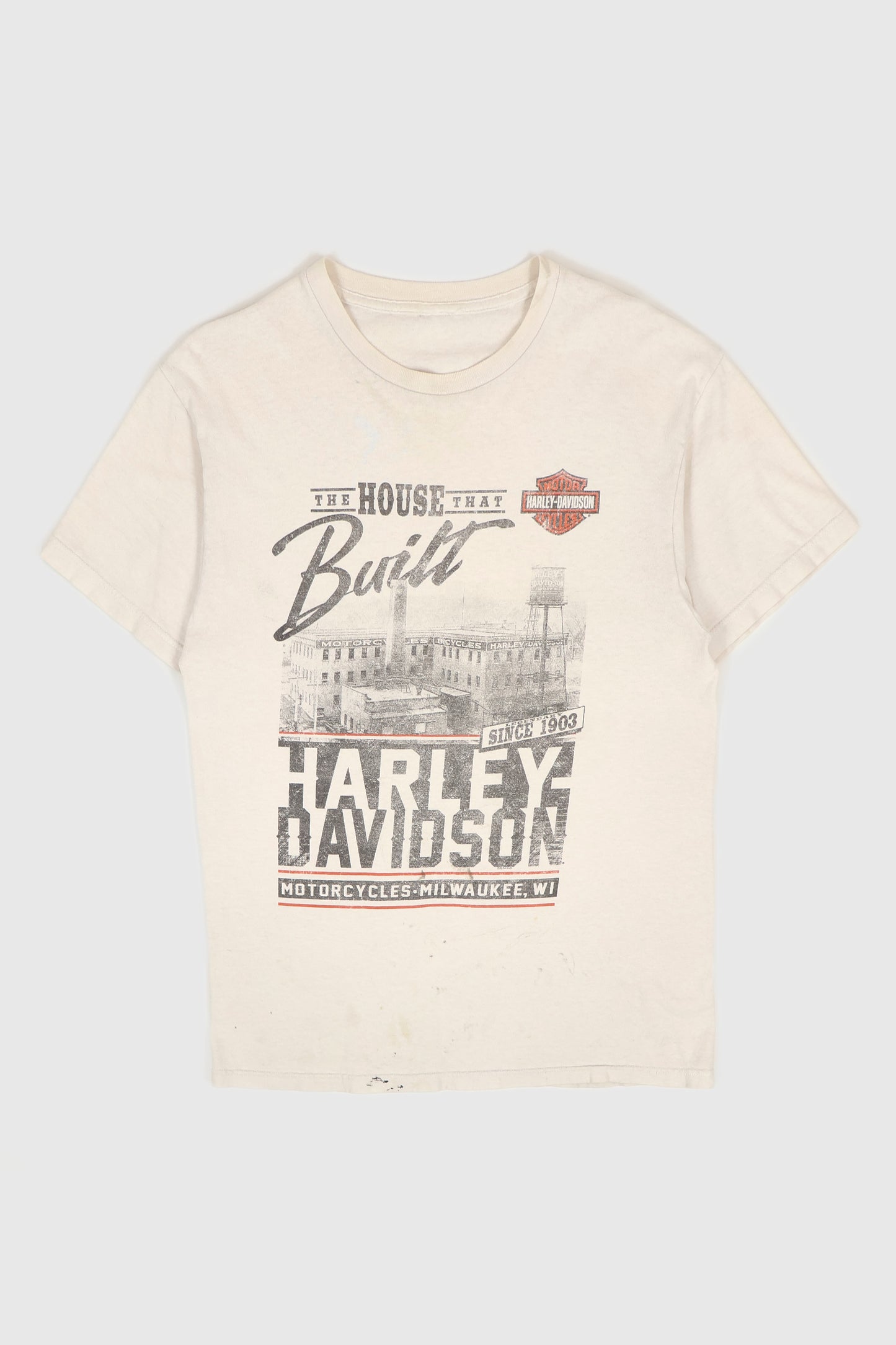 Distressed Harley Davidson Tee