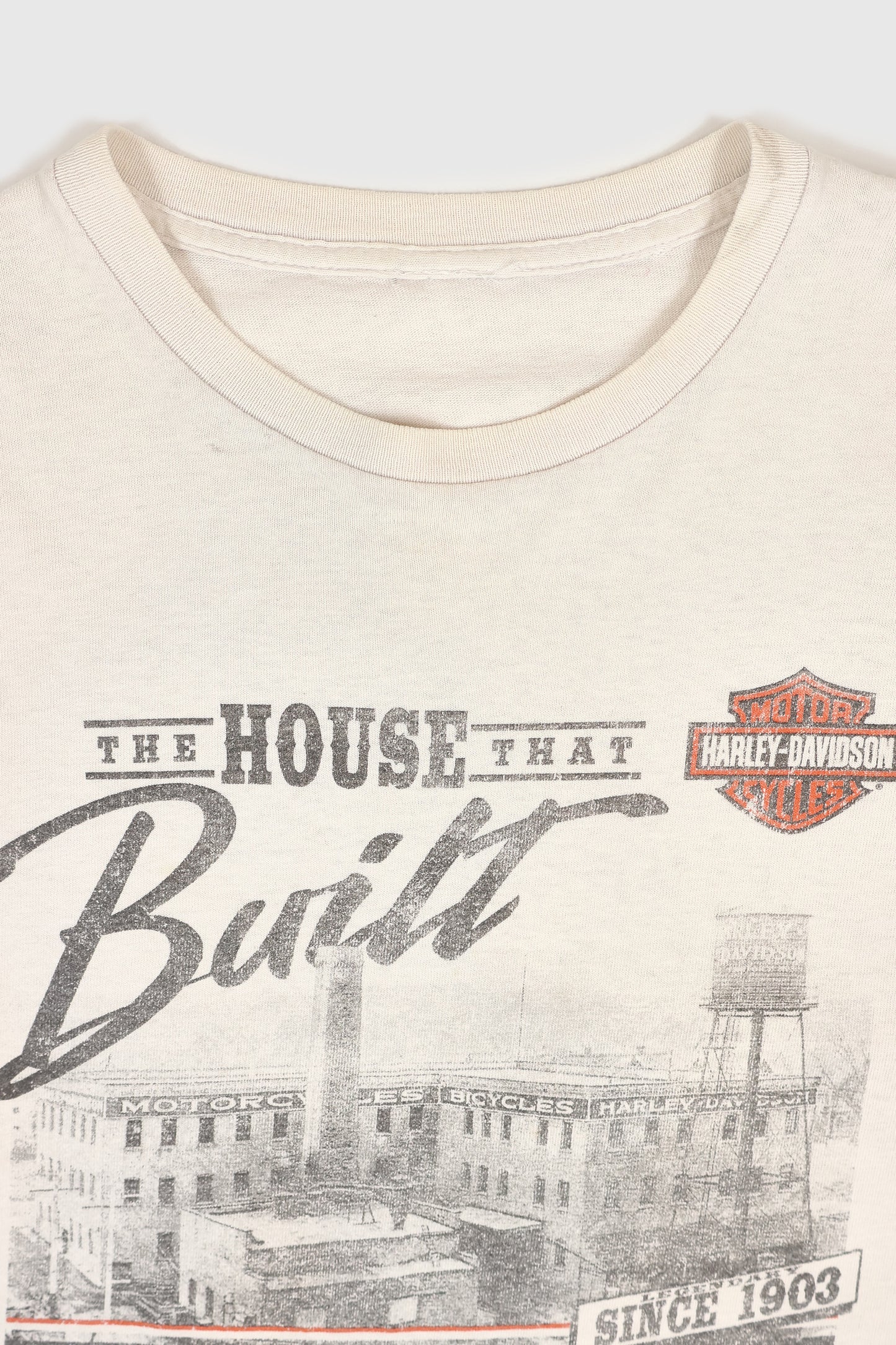 Distressed Harley Davidson Tee
