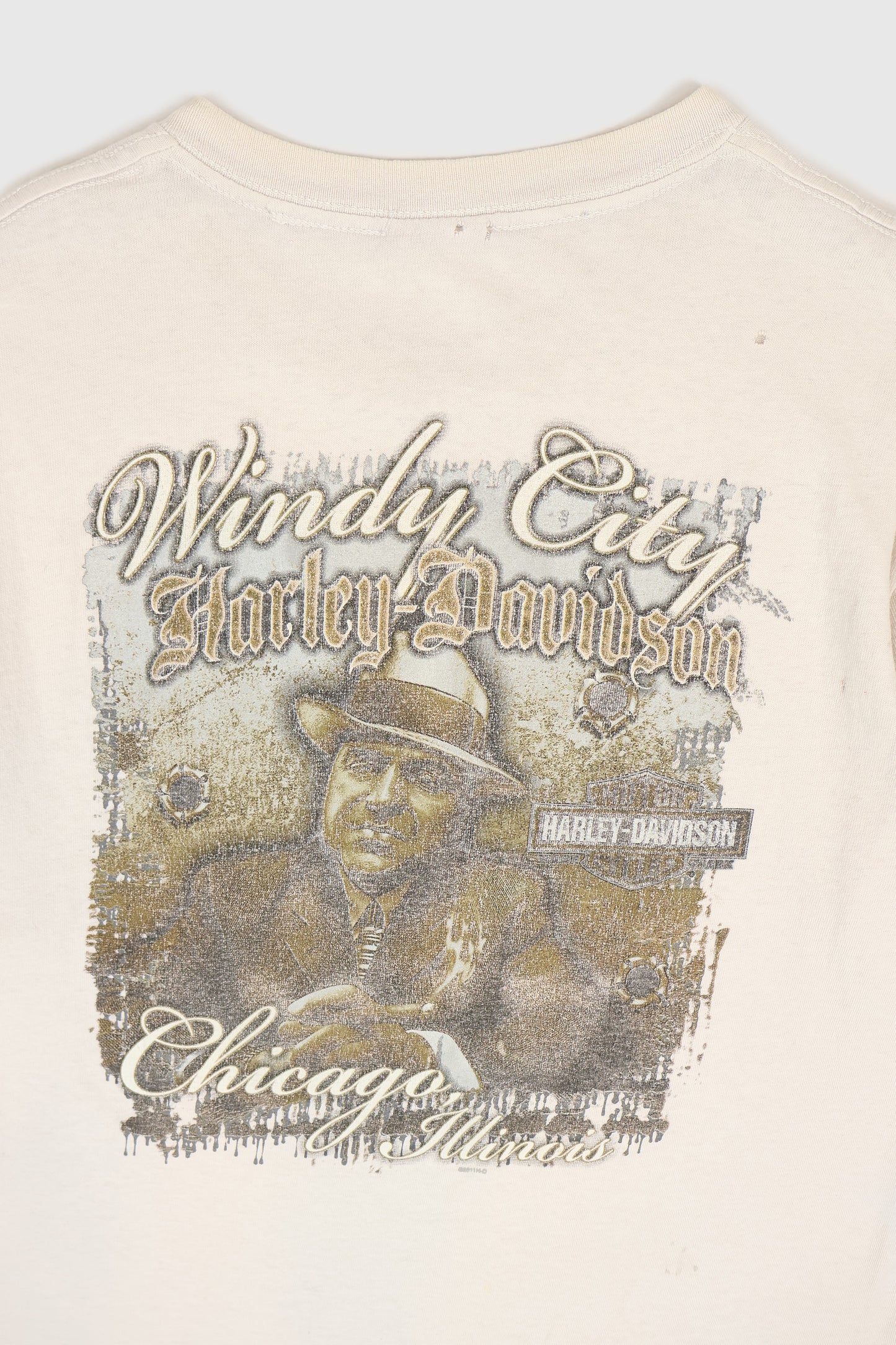 Distressed Harley Davidson Tee