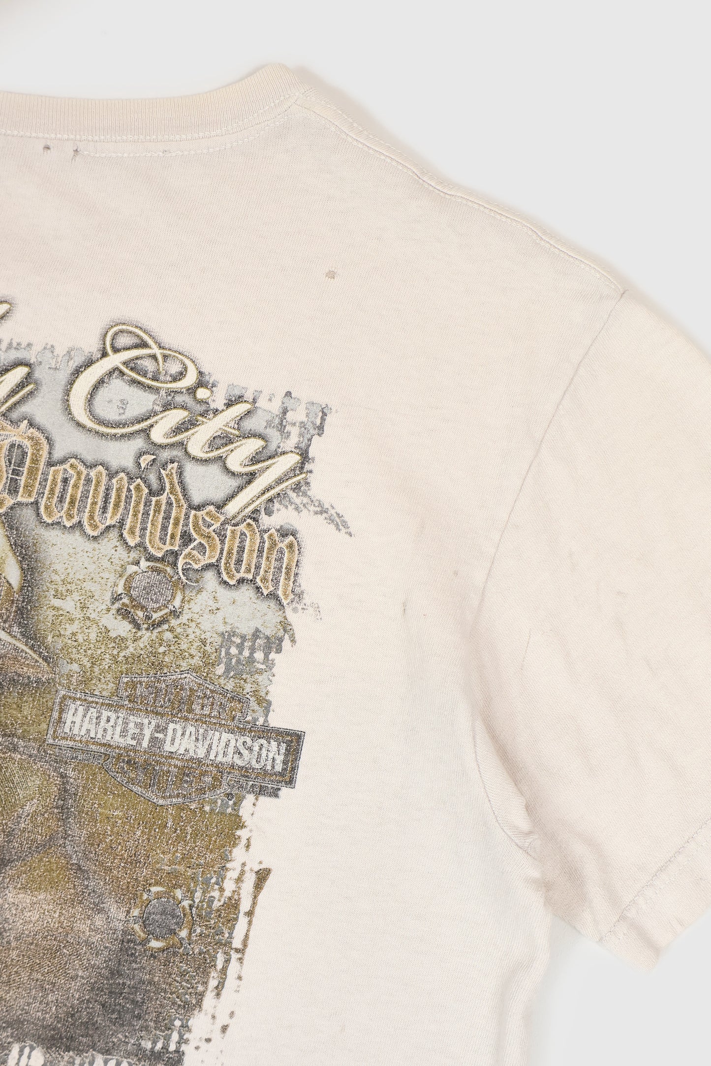 Distressed Harley Davidson Tee