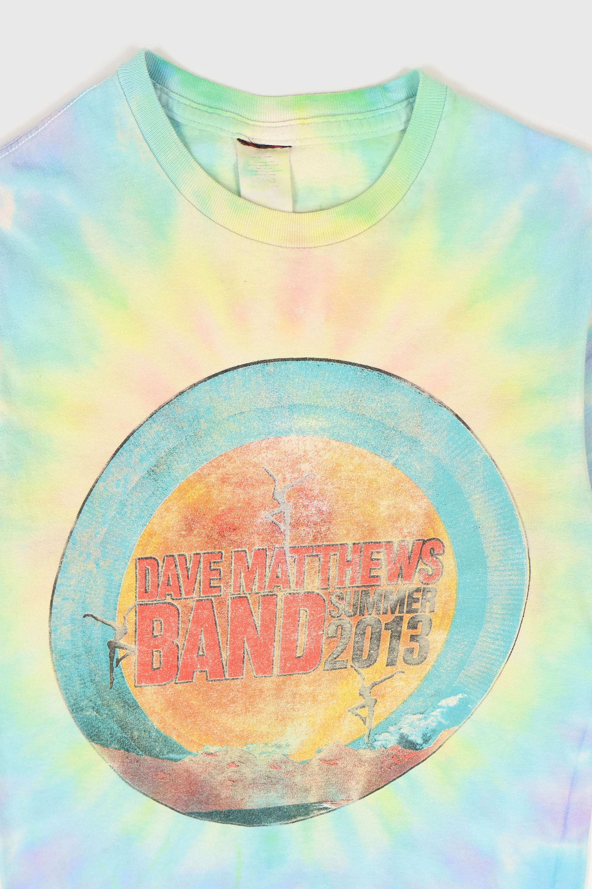 Vintage Dave Matthews Band 2013 Summer Tour Tee Image 2