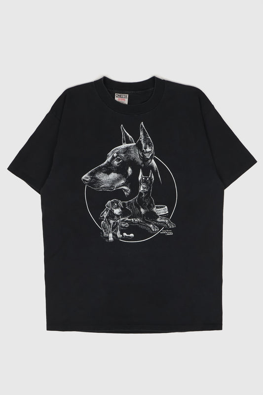 Vintage Doberman Dog Tee Image 0