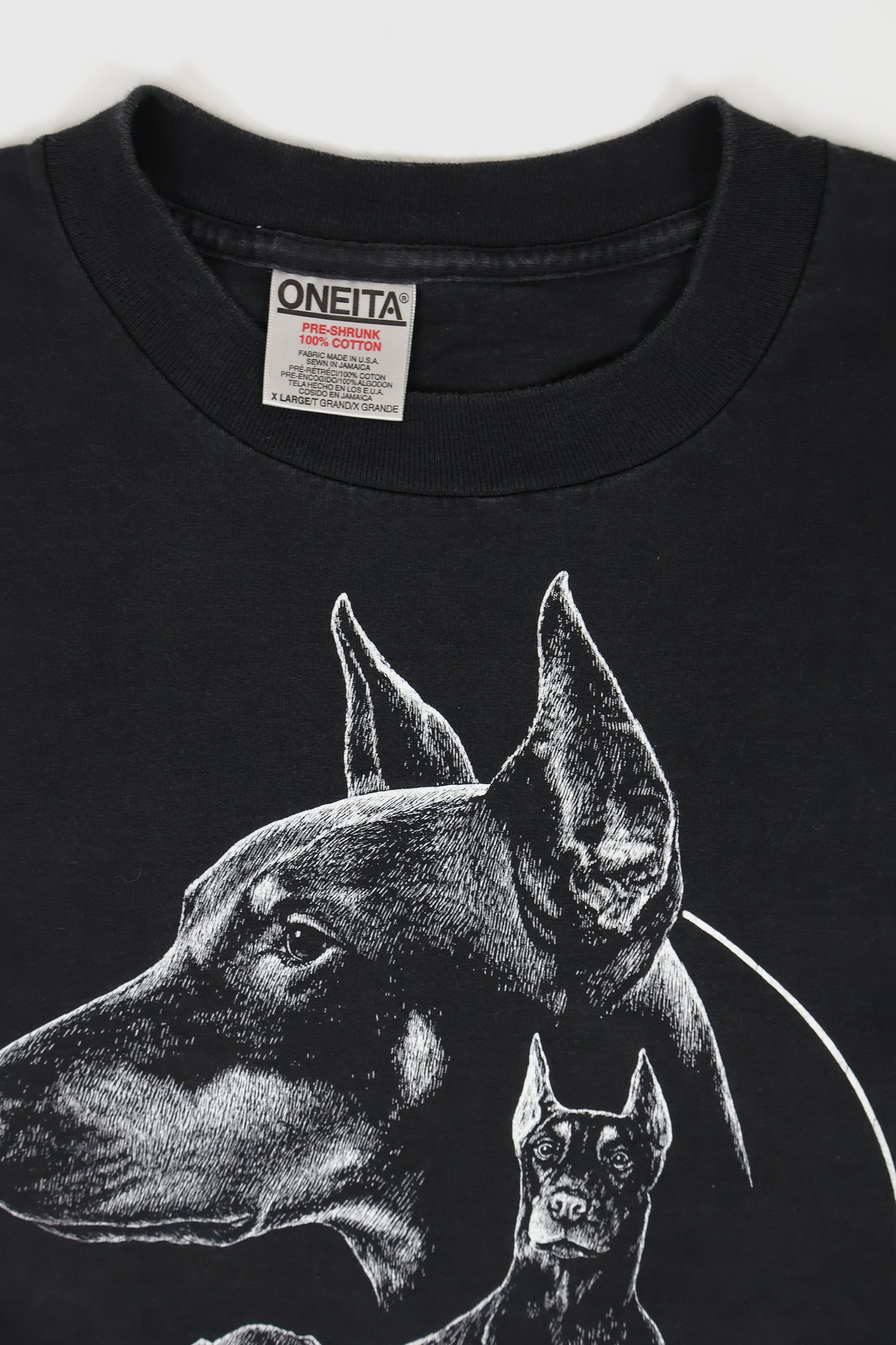 Vintage Doberman Dog Tee Image 2