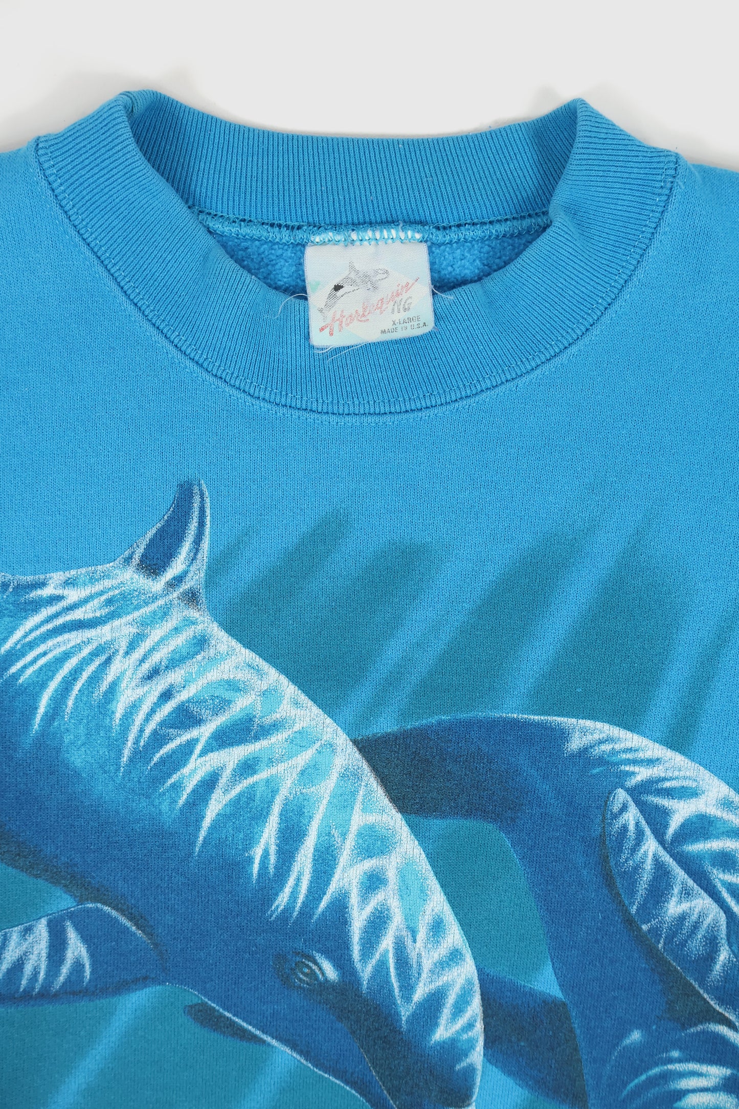 Vintage Dolphins and Turtle Crewneck Image 2