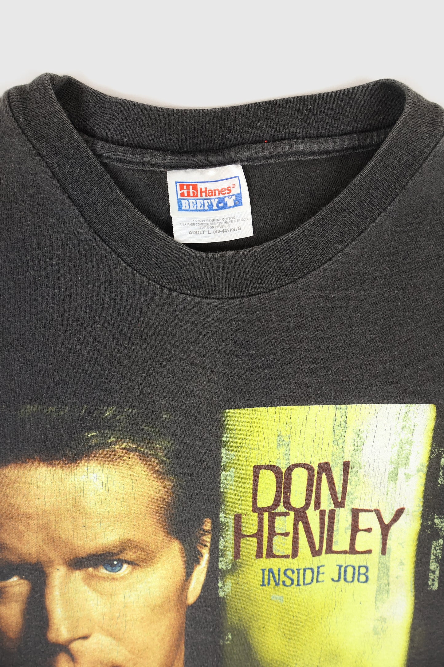 Vintage Don Henley Inside Job Tour 2000 Tee Image 3
