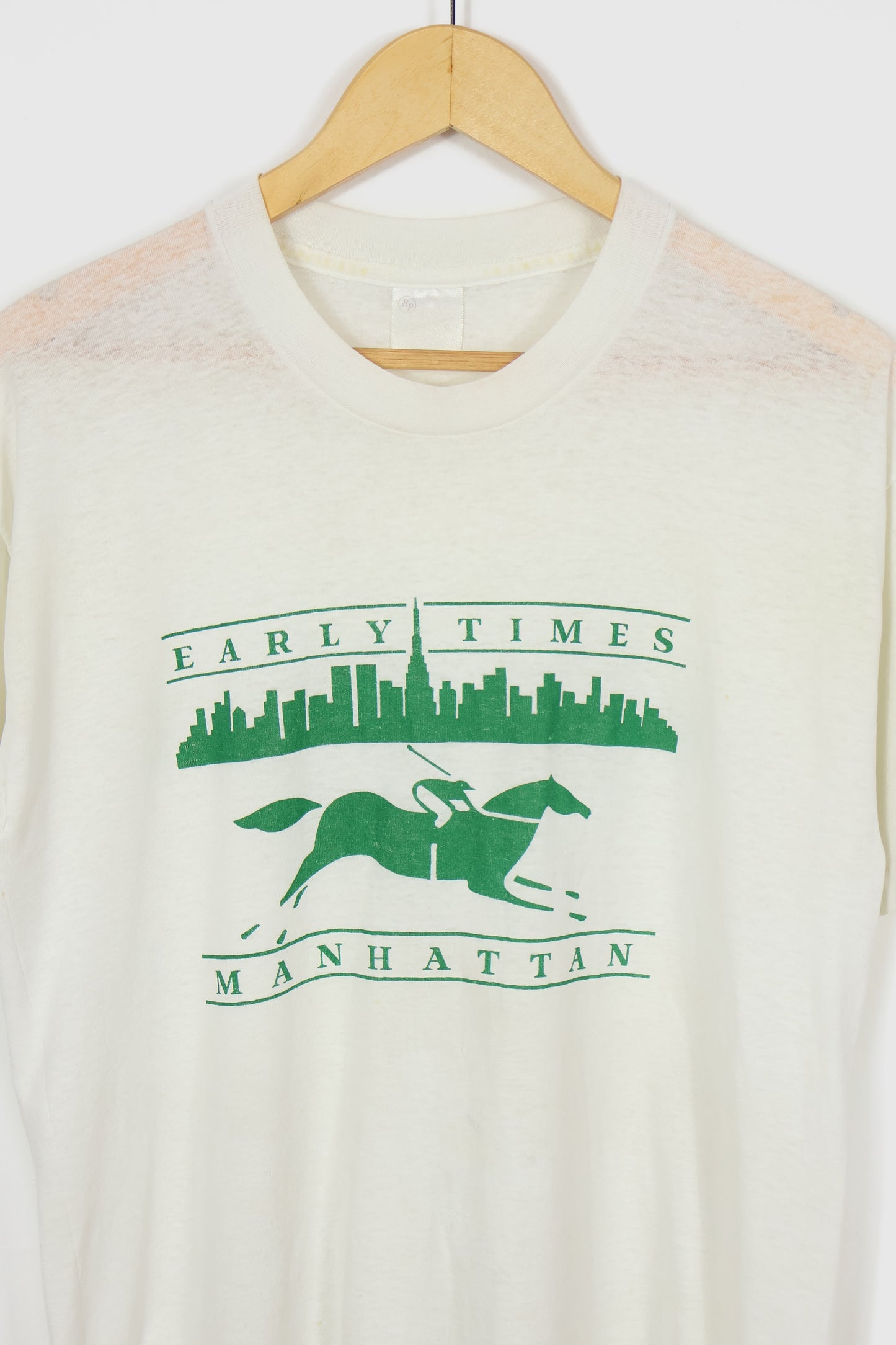 Vintage Threadbare Early Times Manhattan Tee