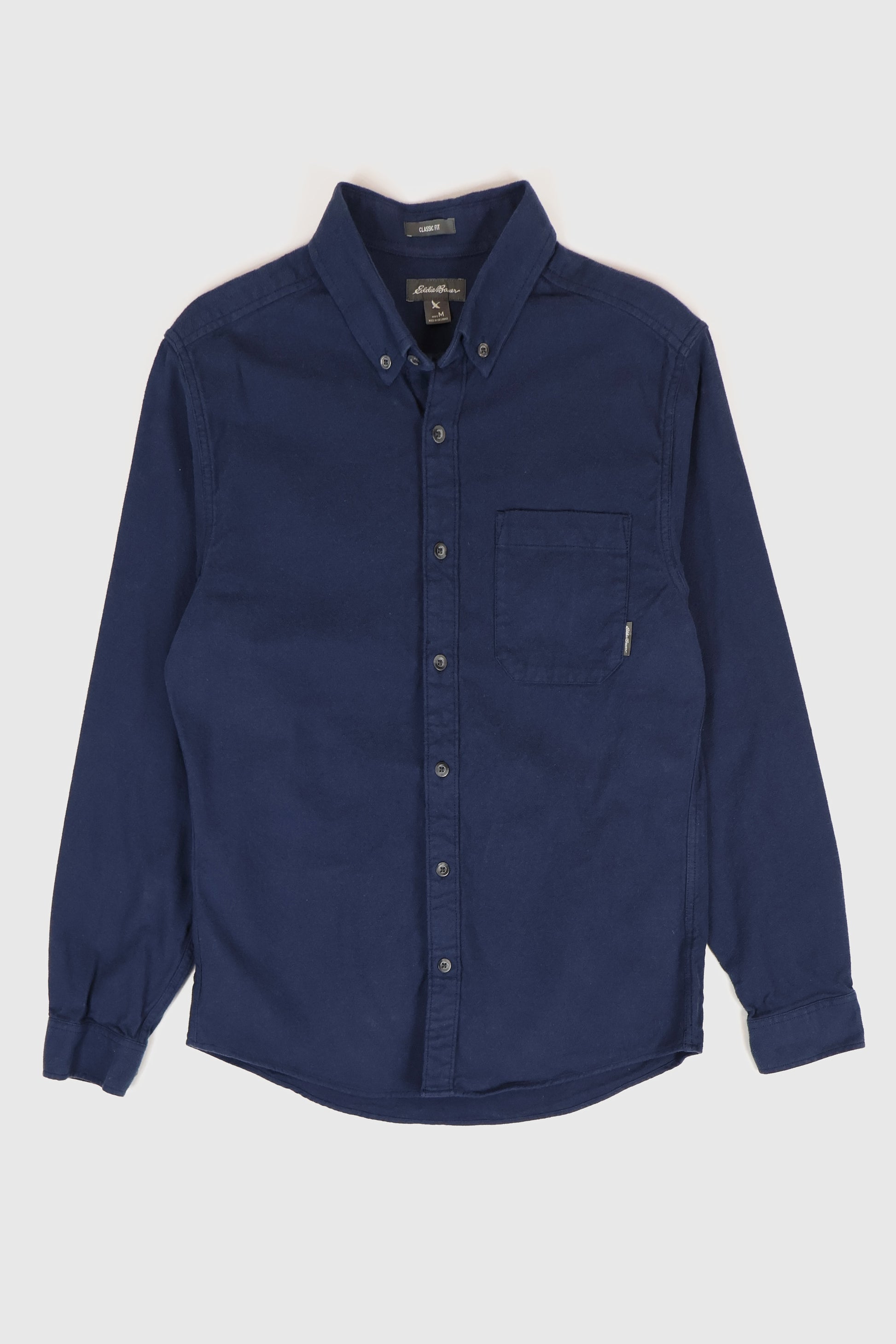 Vintage Eddie Bauer Flannel Button-Down Shirt Image 0