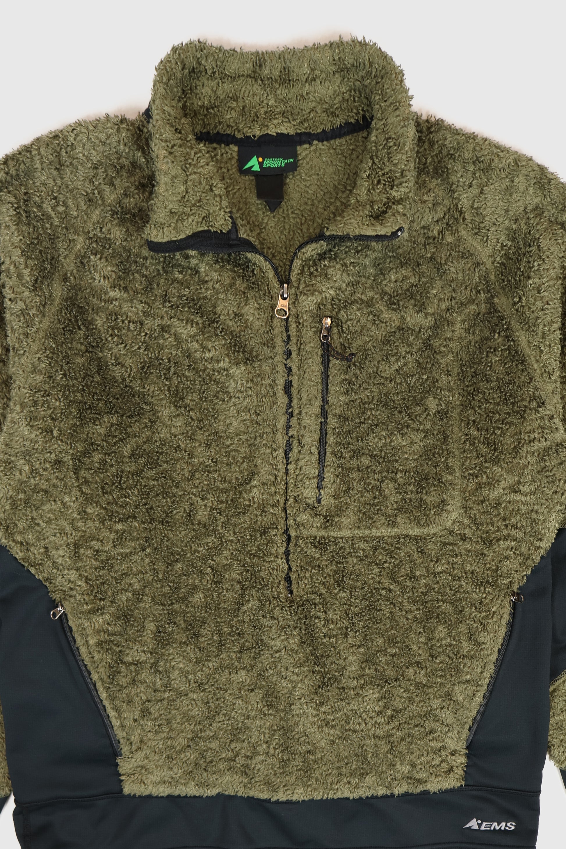 Vintage Eastern Mountain Sports Full Zip Fleece Jacket Image 2