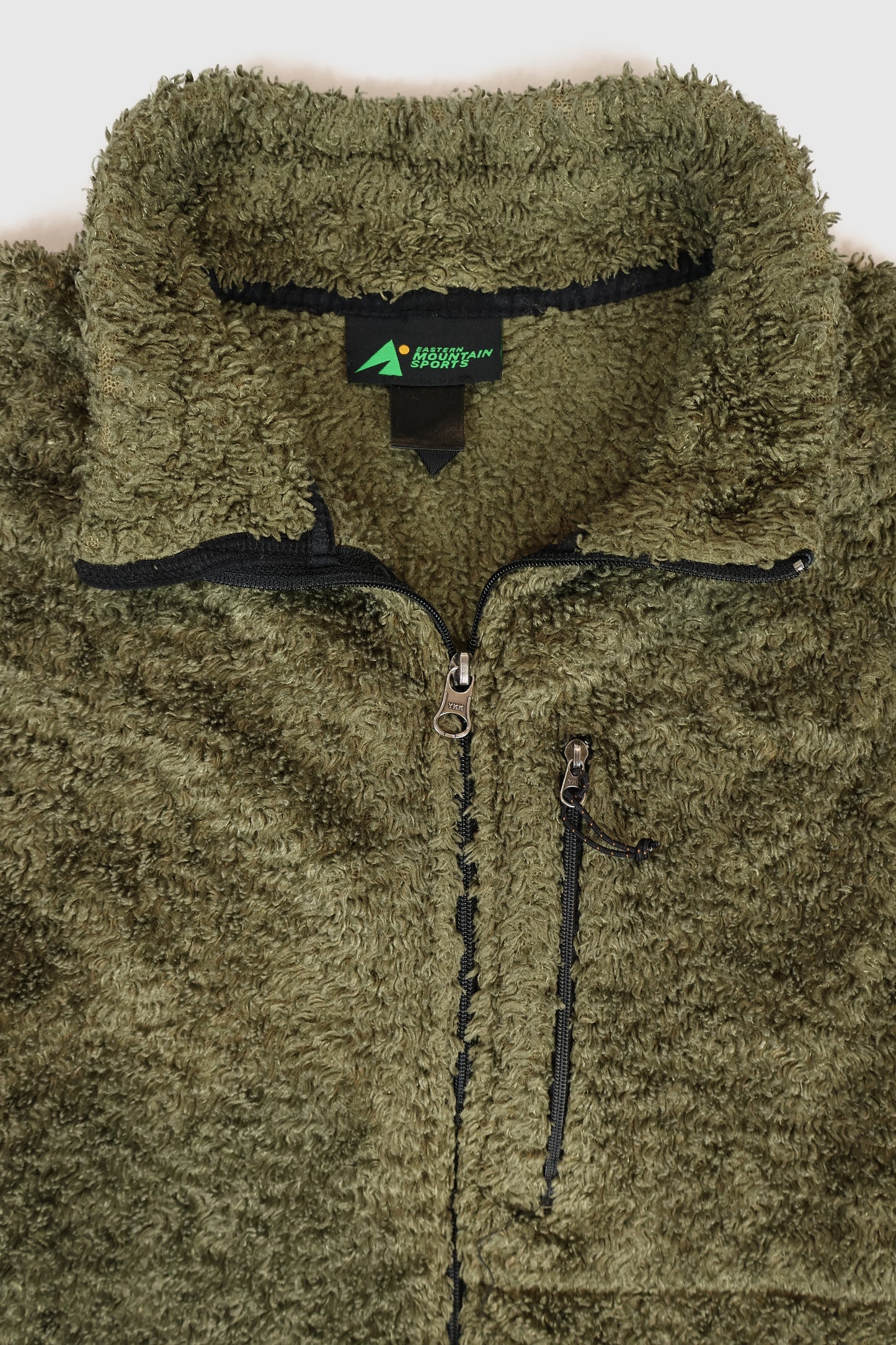 Vintage Eastern Mountain Sports Full Zip Fleece Jacket Image 3