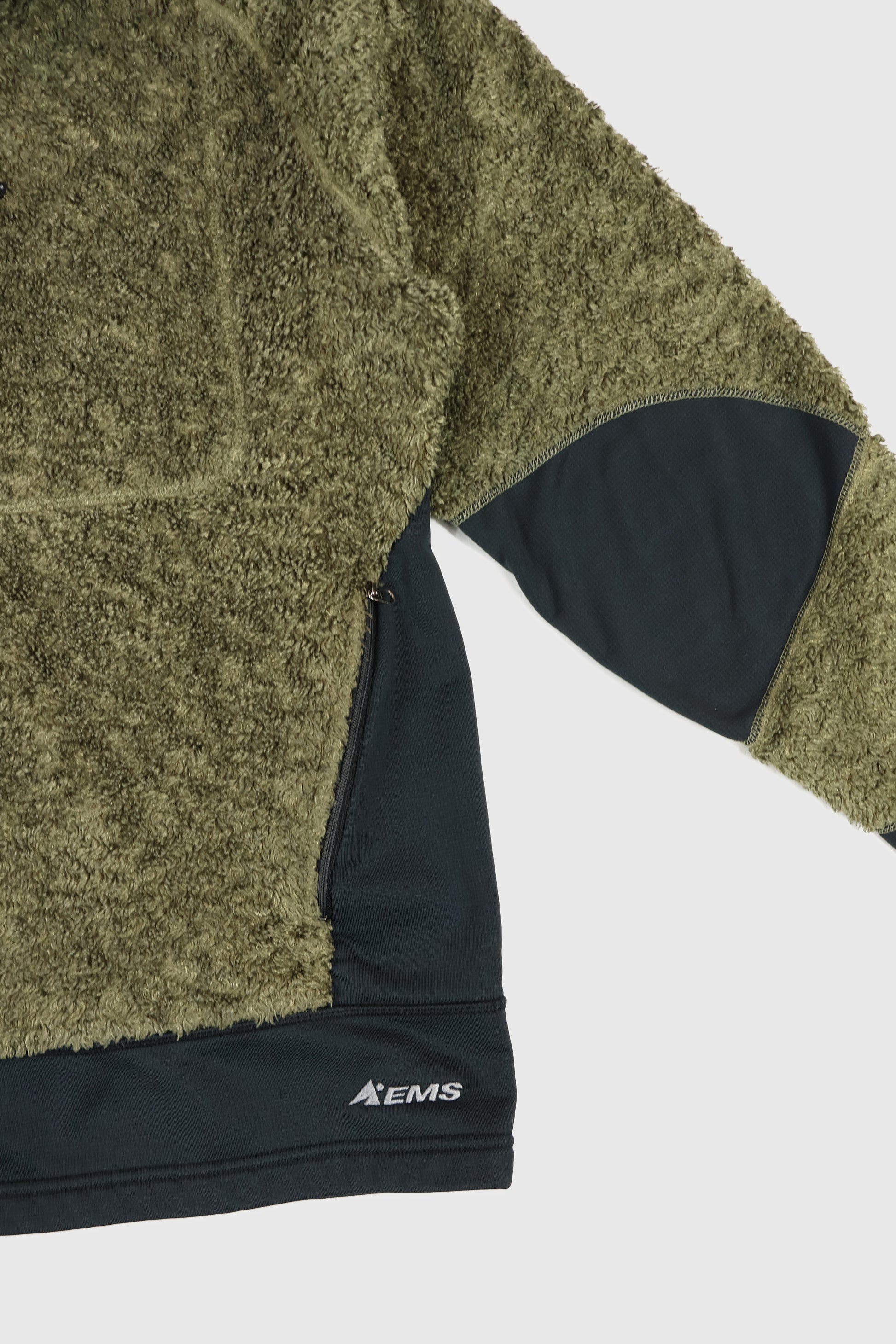 Vintage Eastern Mountain Sports Full Zip Fleece Jacket Image 4