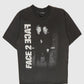 Vintage Billy Joel and Elton John Face 2 Face Tour Tee Image 0