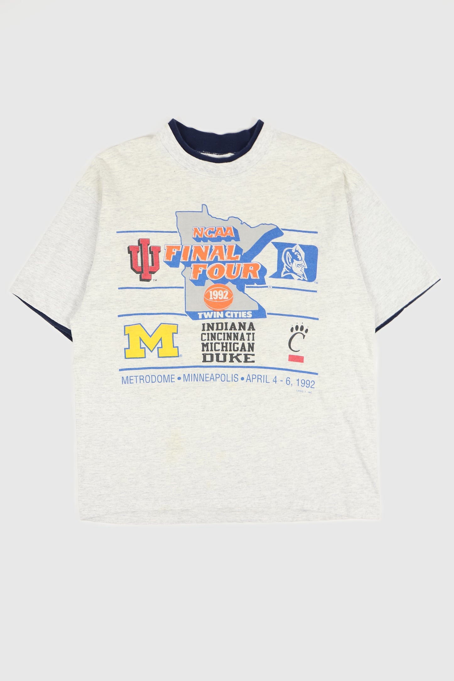 Vintage 1992 NCAA Final Four Tee Image 0