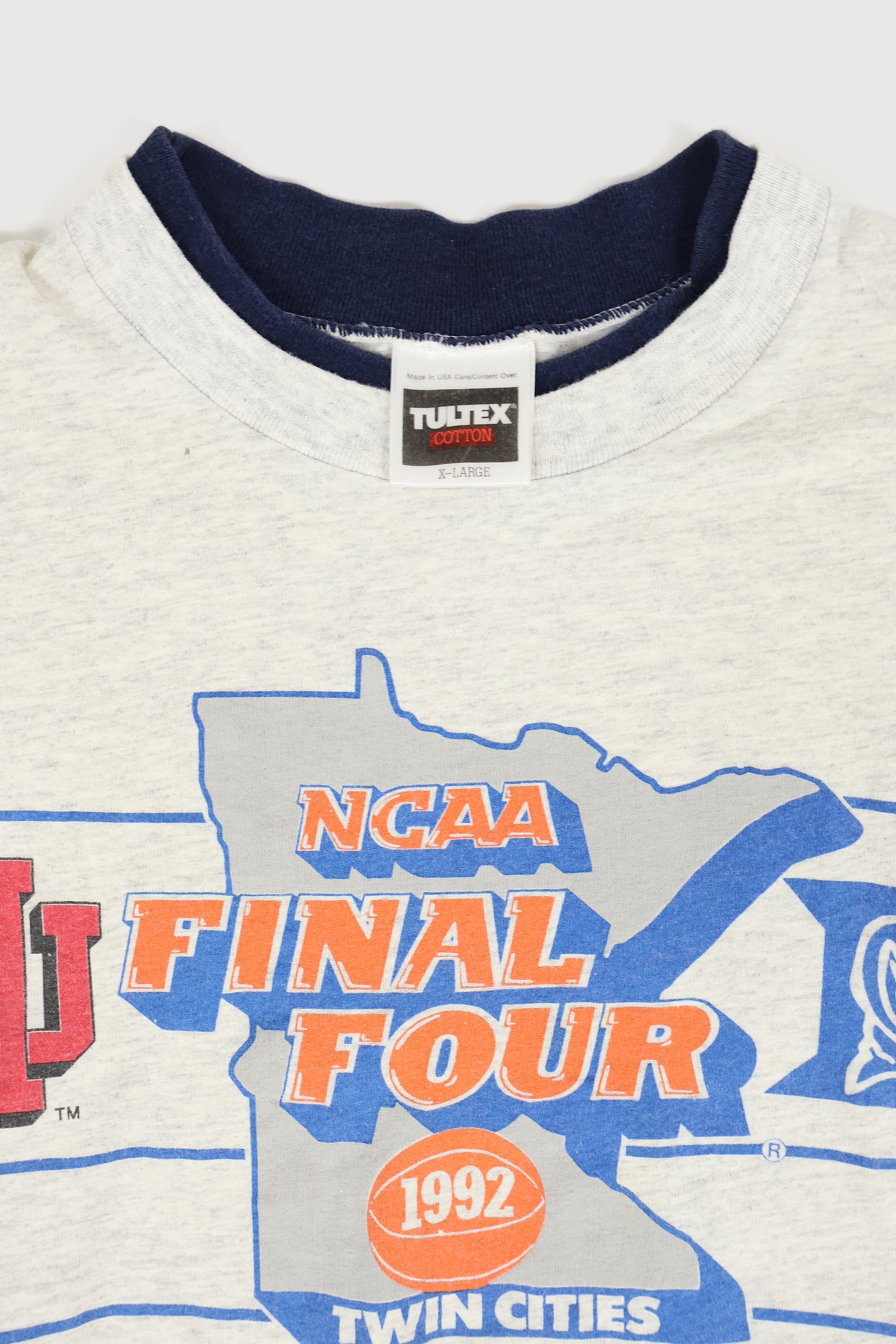 Vintage 1992 NCAA Final Four Tee Image 2