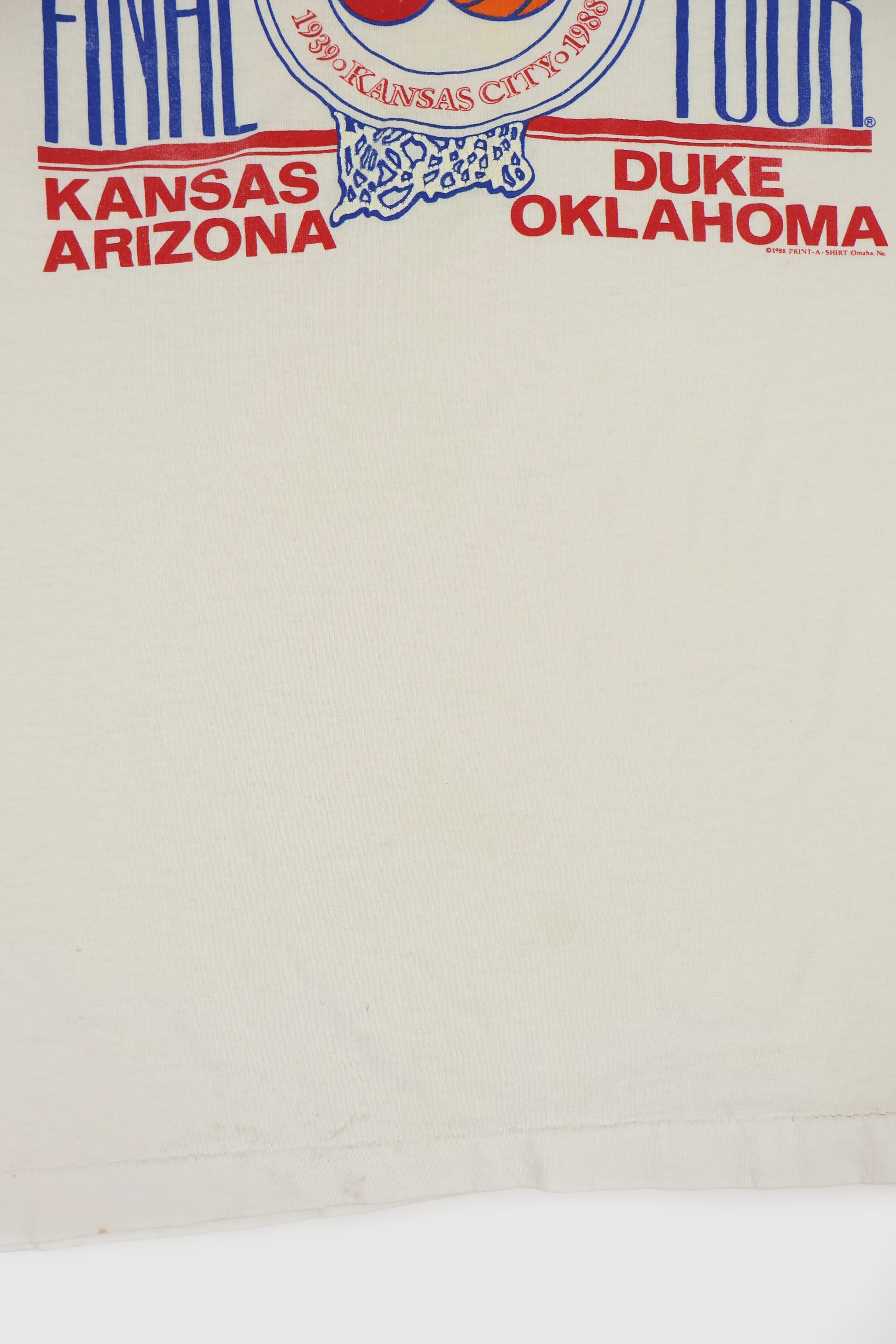 Vintage 1988 NCAA Final Four Tee Image 3