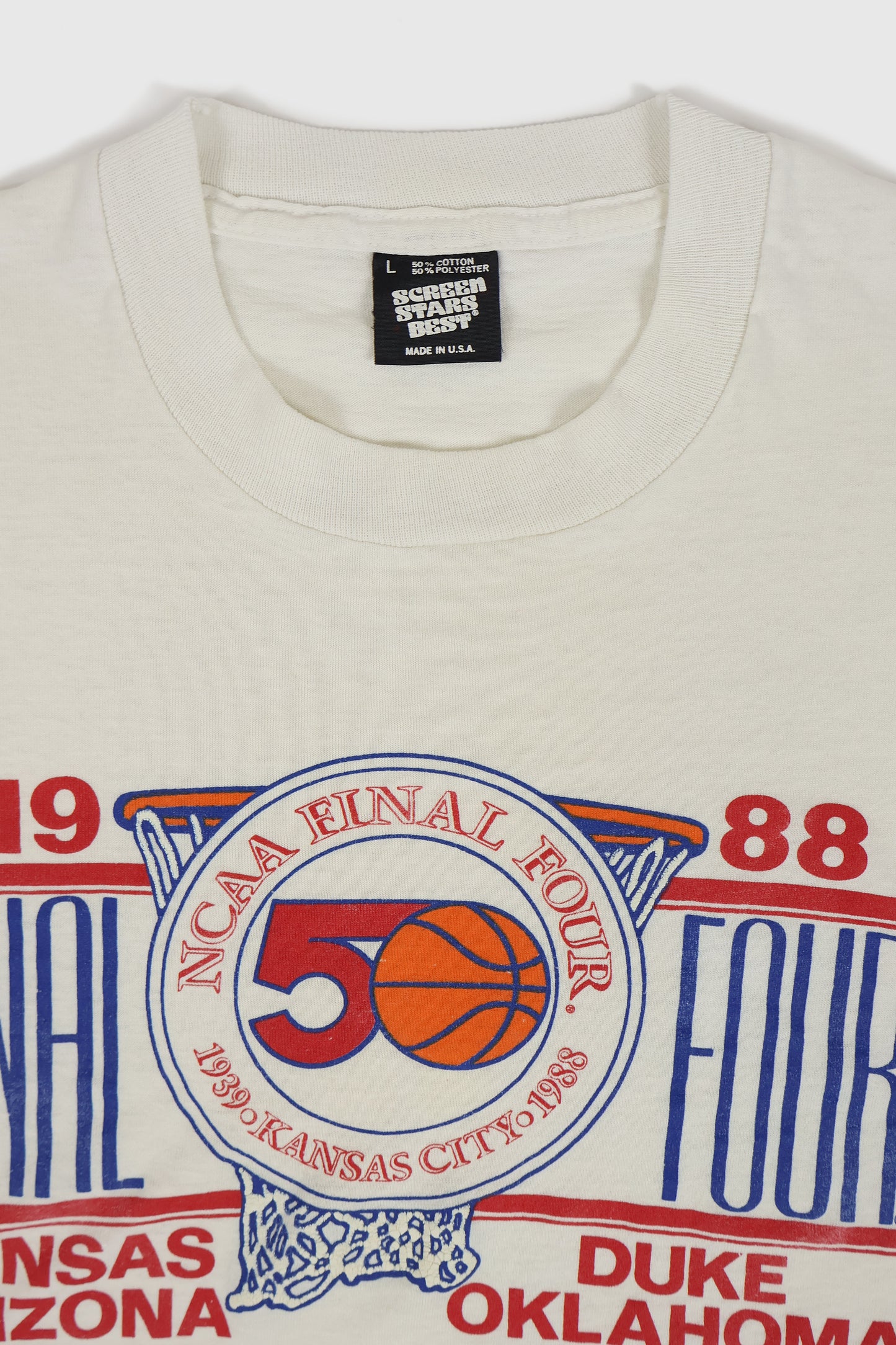 Vintage 1988 NCAA Final Four Tee Image 2